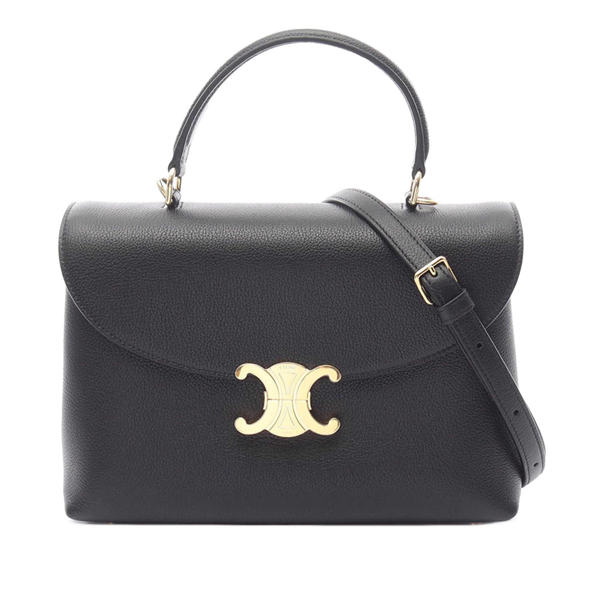 Celine Medium Supple Grained Calfskin Nino Bag