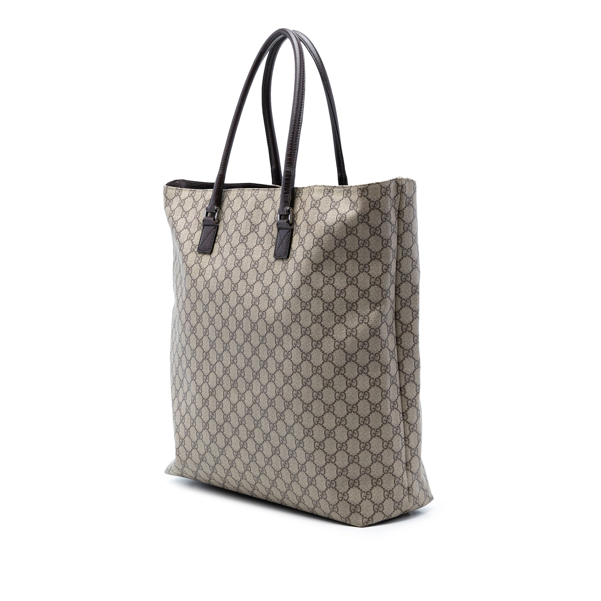 Gucci Extra Large GG Supreme Vertical Tote