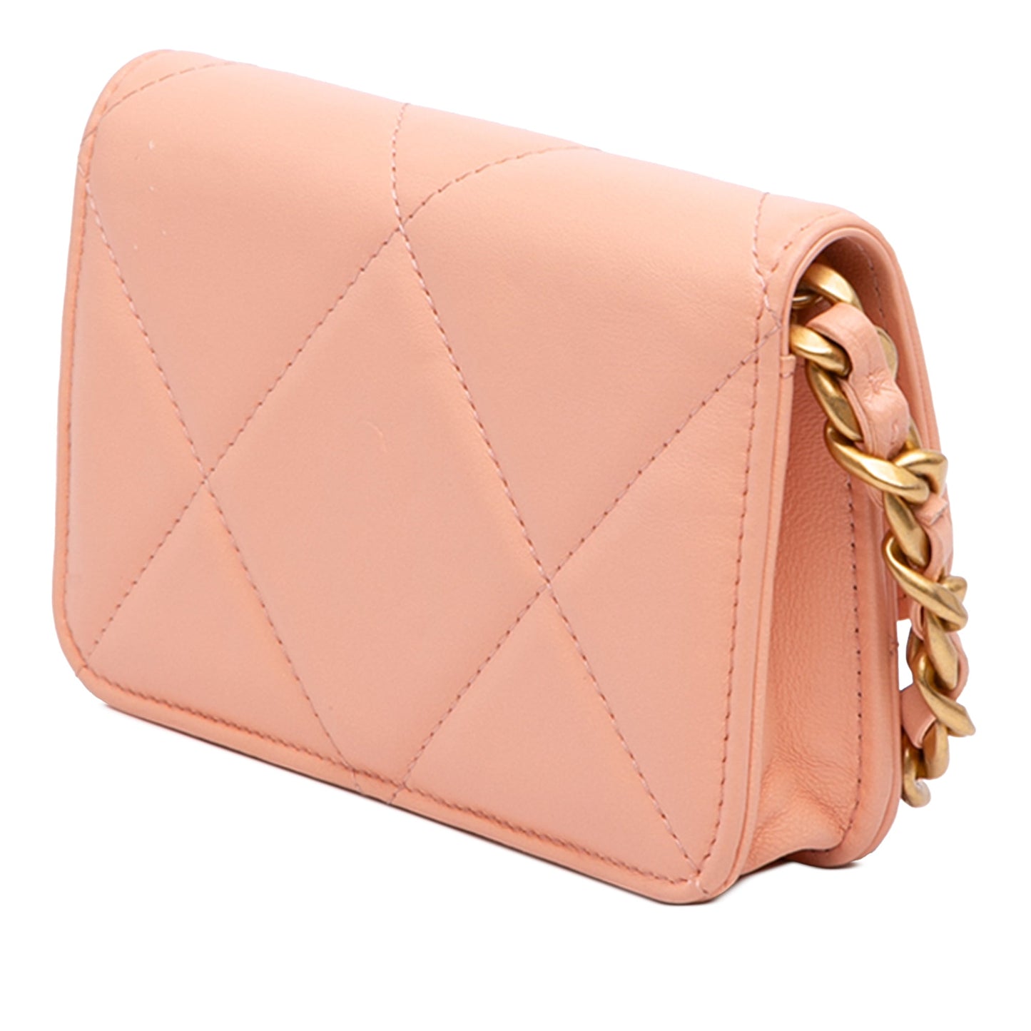 Chanel Quilted Lambskin 19 Wallet on Chain