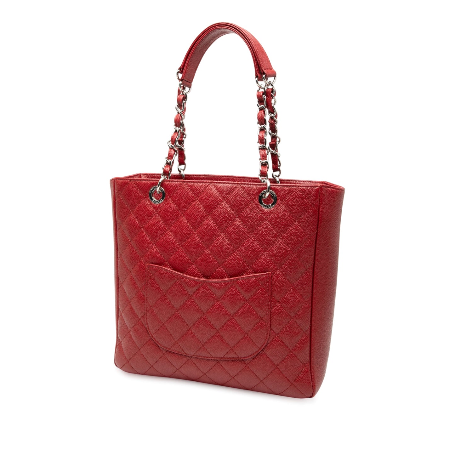 Chanel Caviar Vertical Grand Shopping Tote