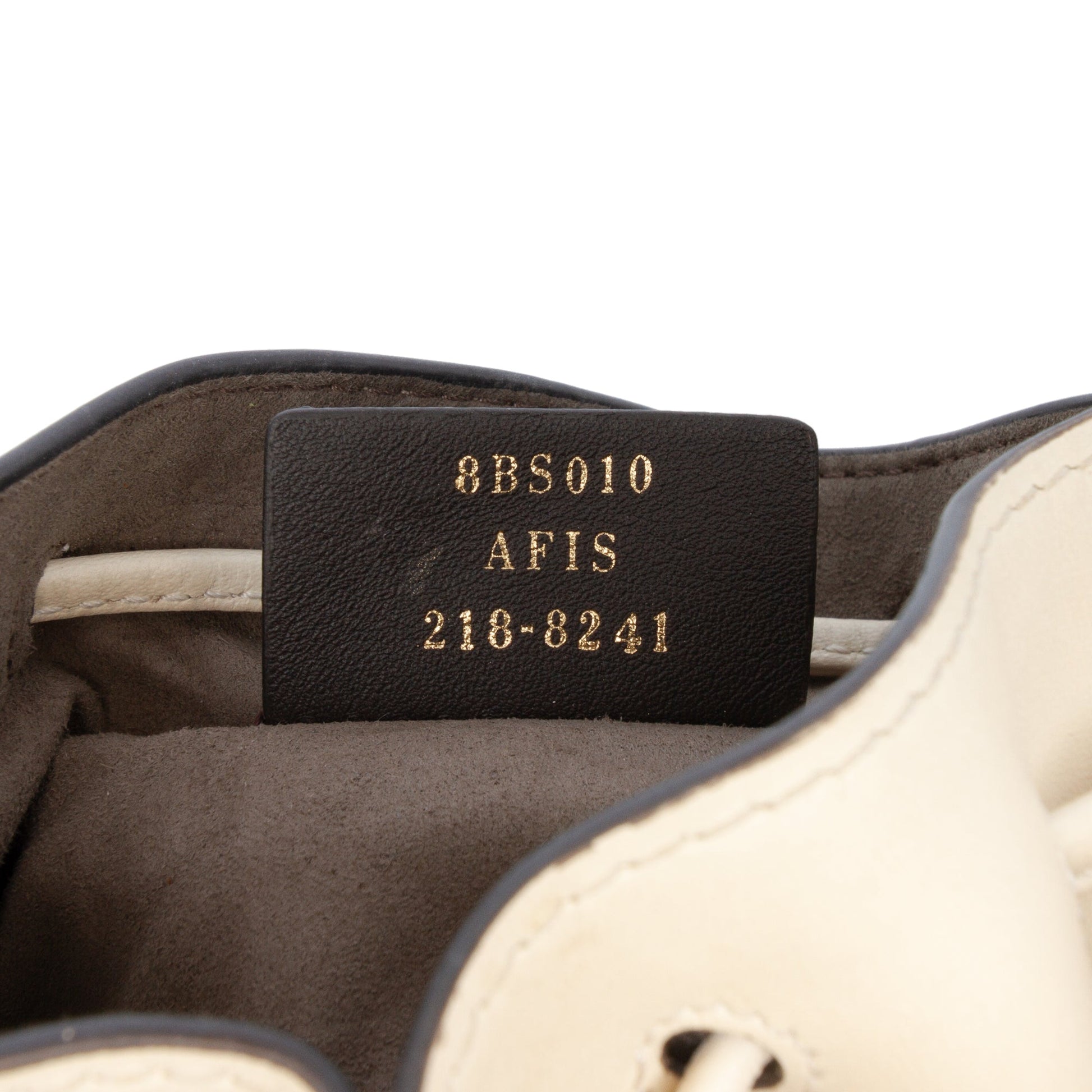 Fendi Mini Zucca Suede Mon Tresor Bucket Bag