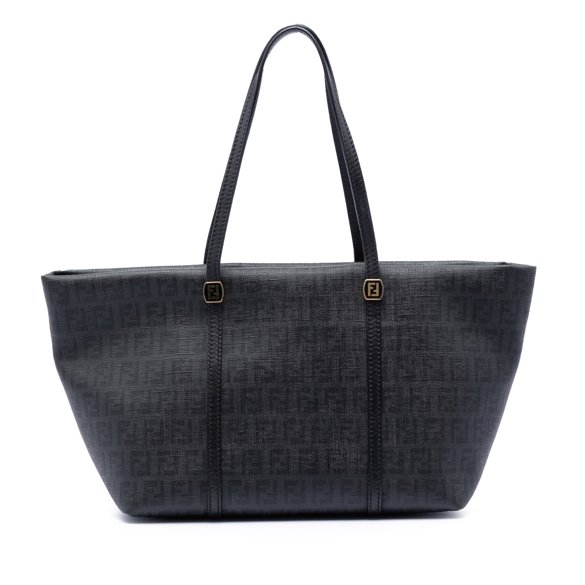 Fendi Zucchino Coated Canvas Tote