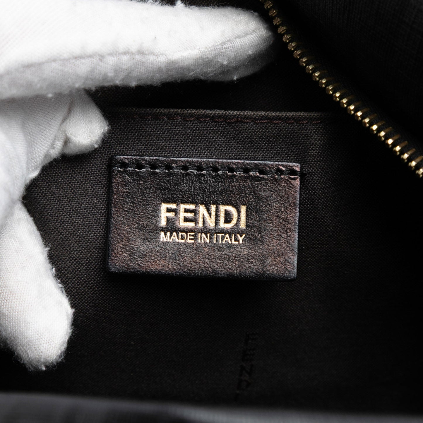 Fendi Zucchino Coated Canvas Tote