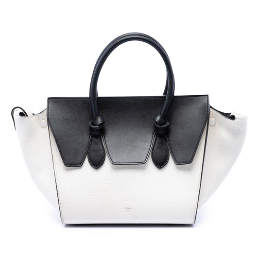 Celine Medium Bicolor Calfskin Tie Knot Tote