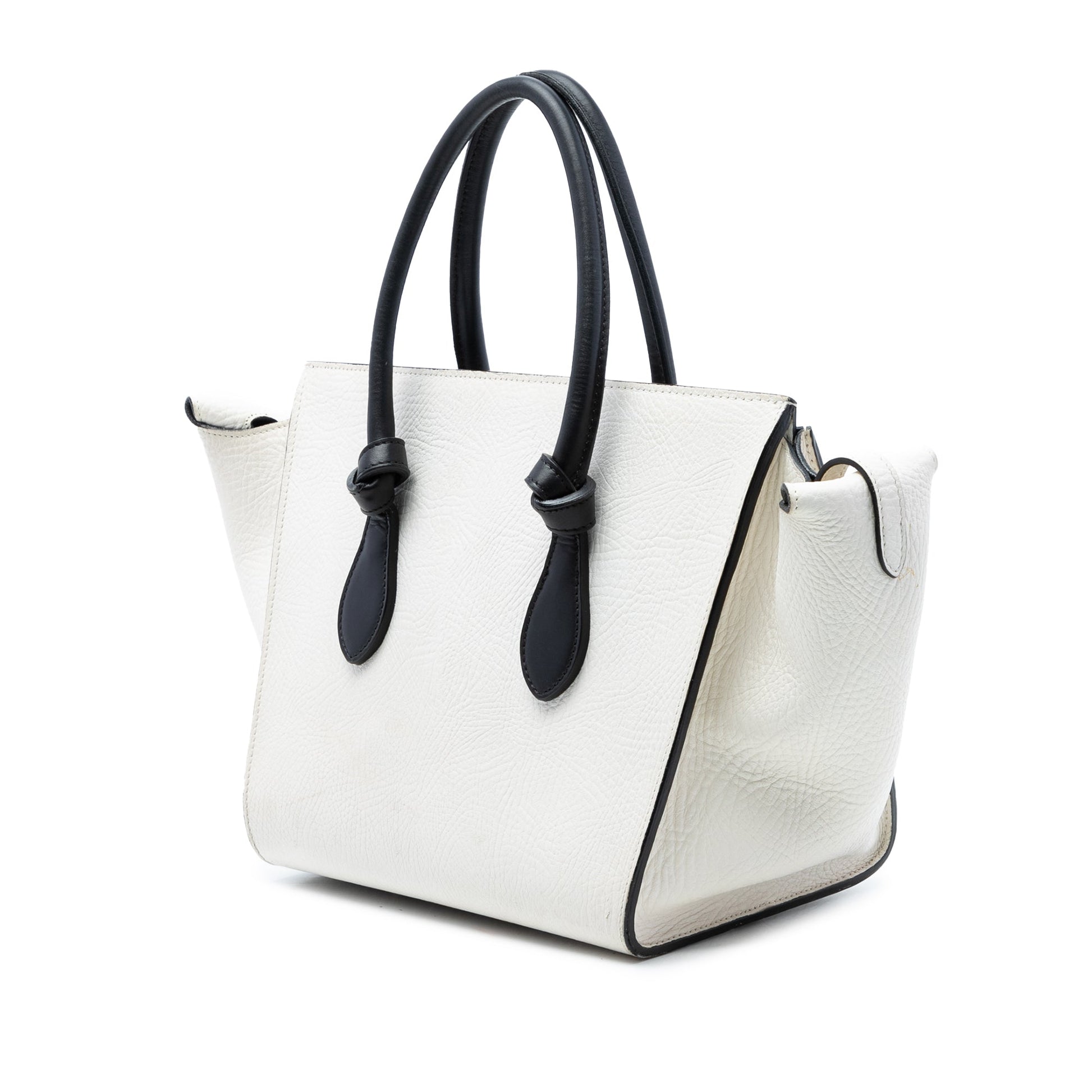 Celine Medium Bicolor Calfskin Tie Knot Tote
