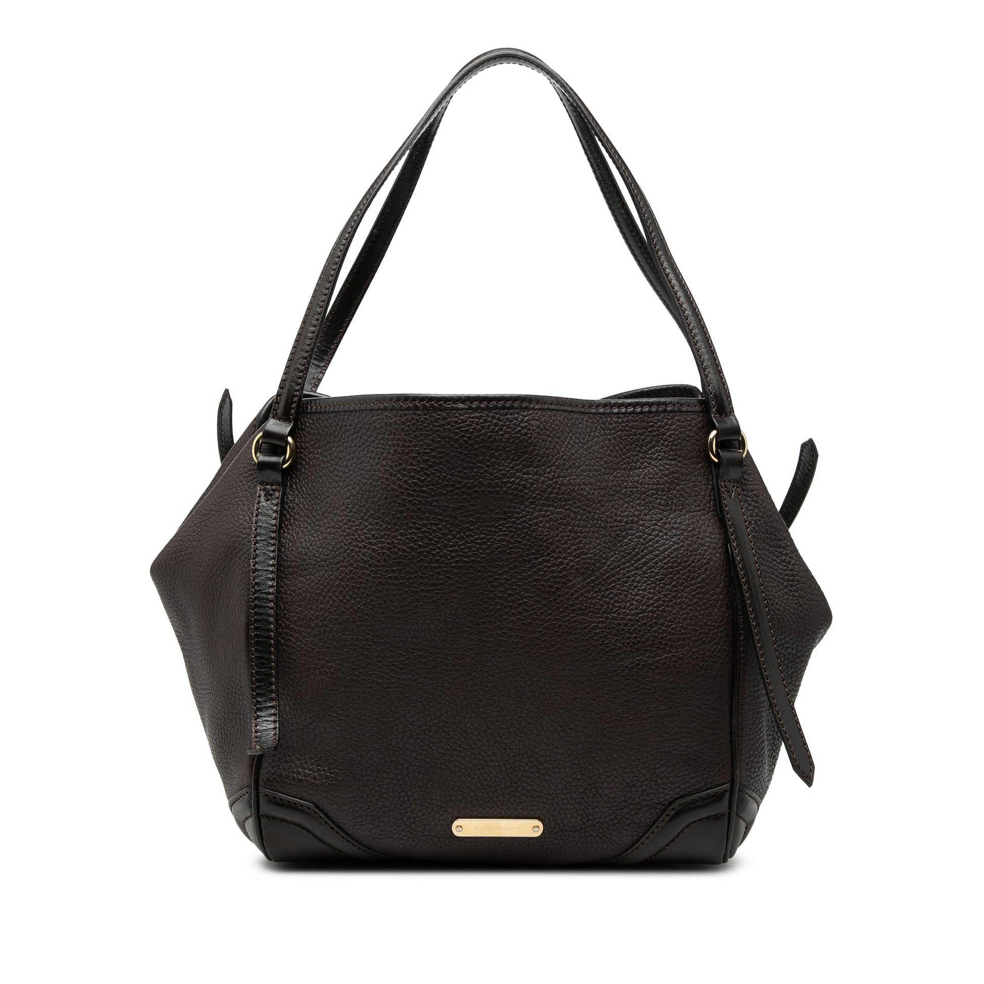 Small Grained Calfskin Canterbury Tote