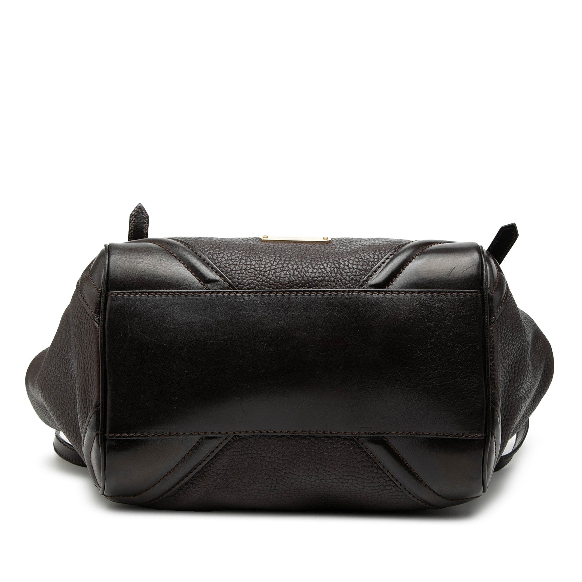 Small Grained Calfskin Canterbury Tote