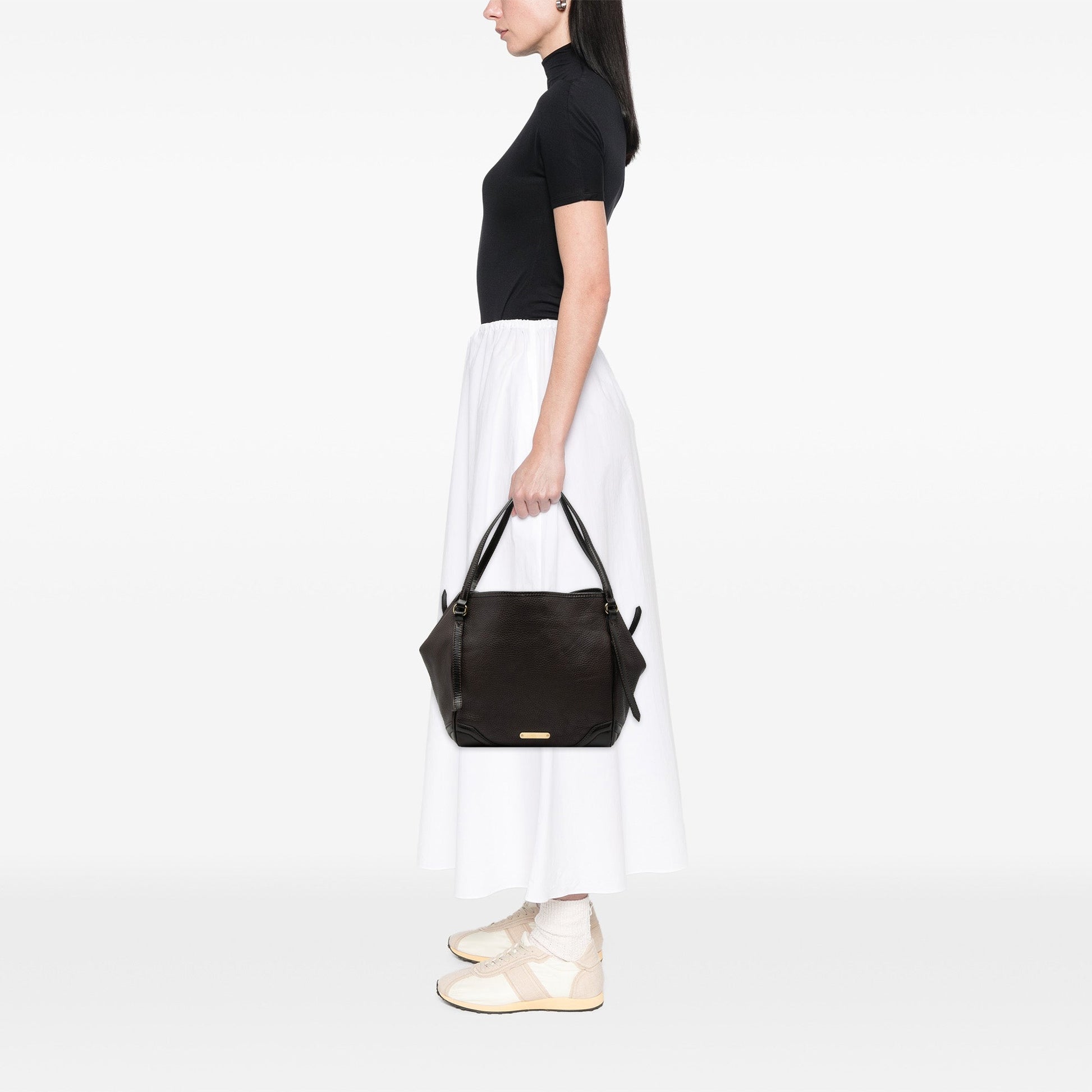 Small Grained Calfskin Canterbury Tote