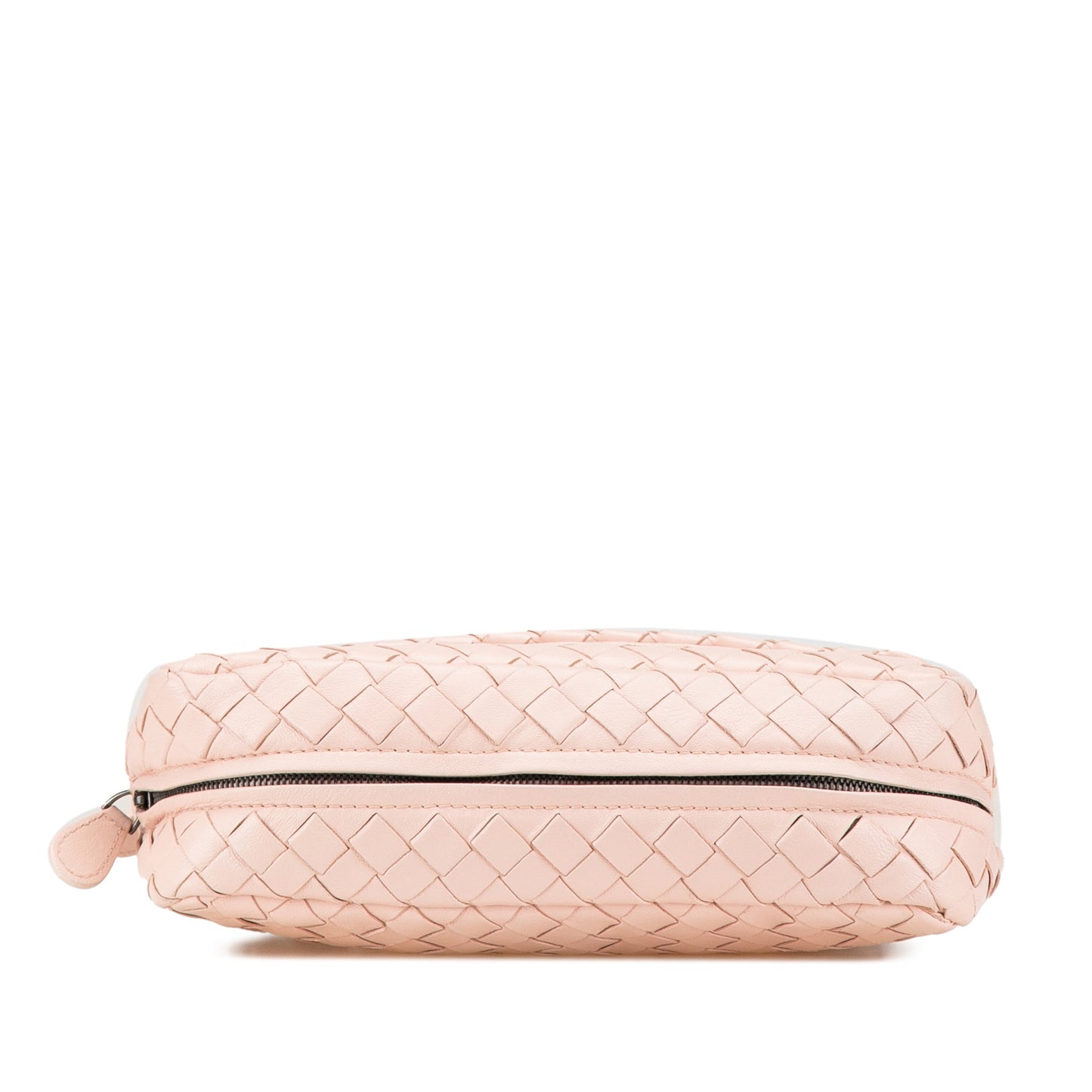 Bottega Veneta Leather Intrecciato Chain Flap Crossbody