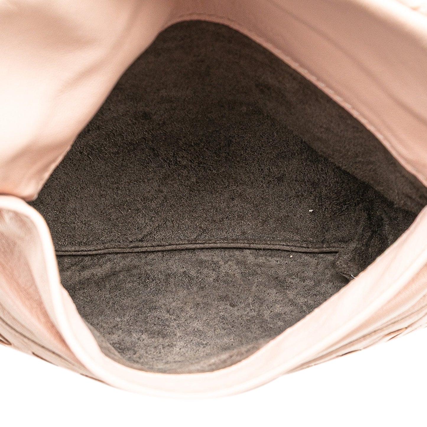 Bottega Veneta Leather Intrecciato Chain Flap Crossbody