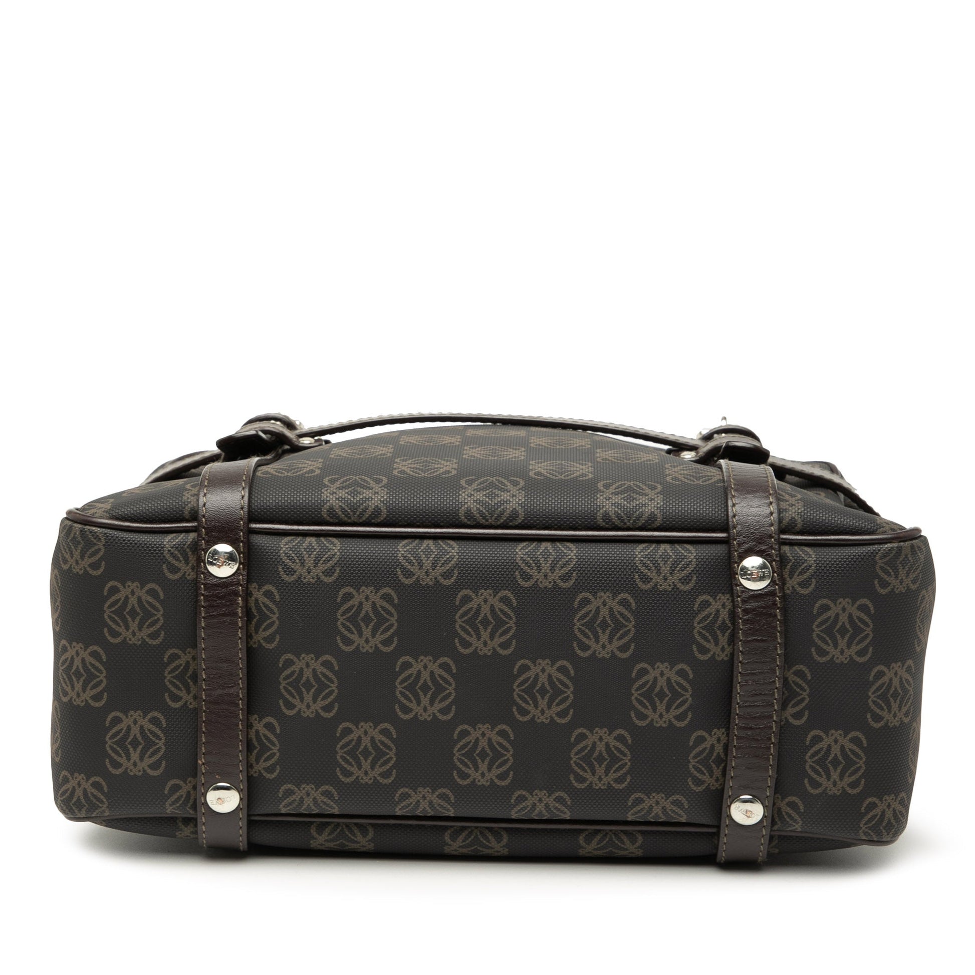 LOEWE Anagram Coated Canvas Handbag