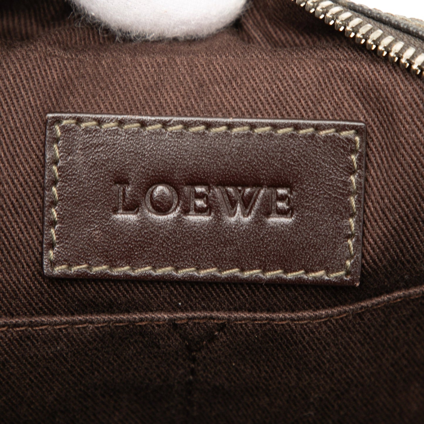 LOEWE Anagram Coated Canvas Handbag
