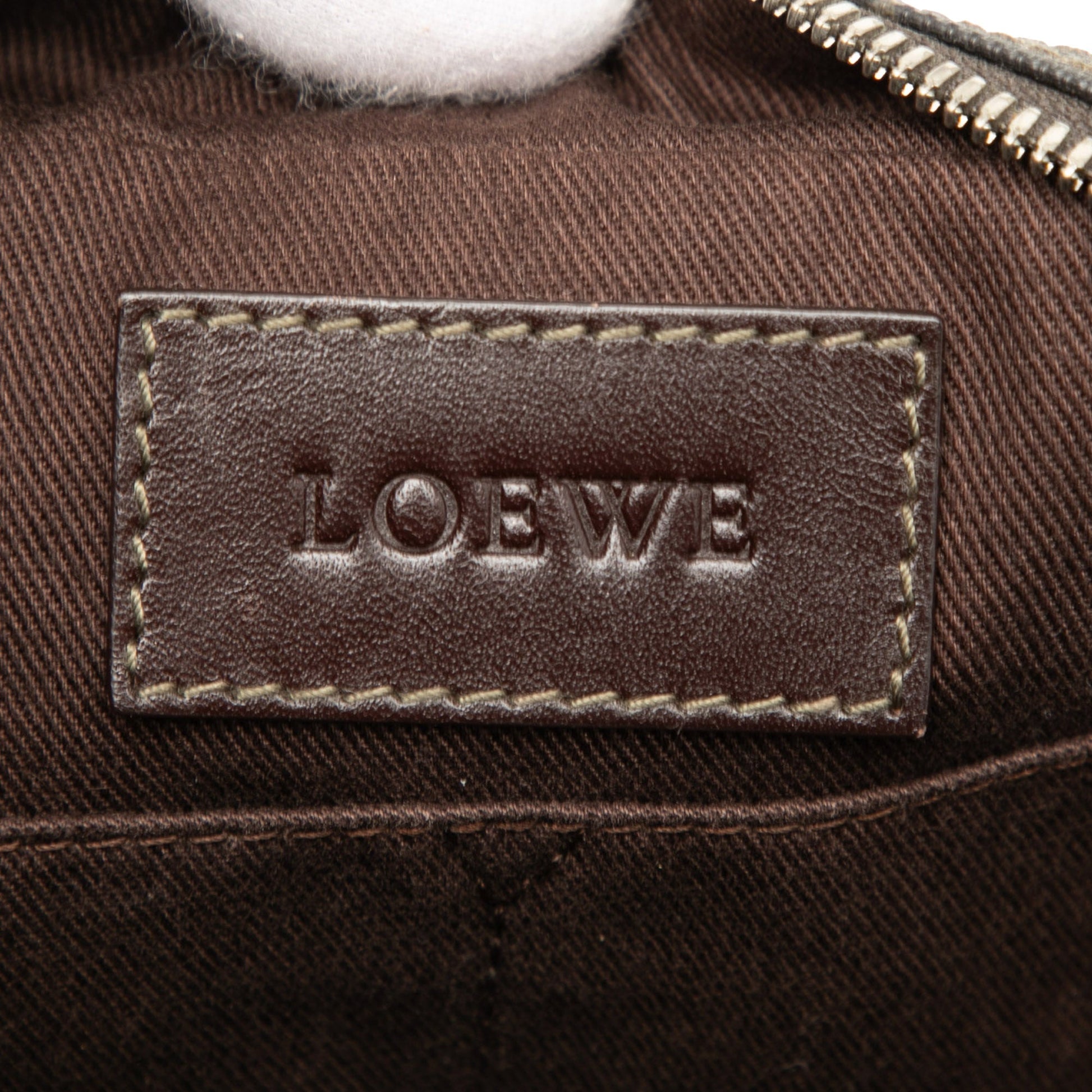 LOEWE Anagram Coated Canvas Handbag
