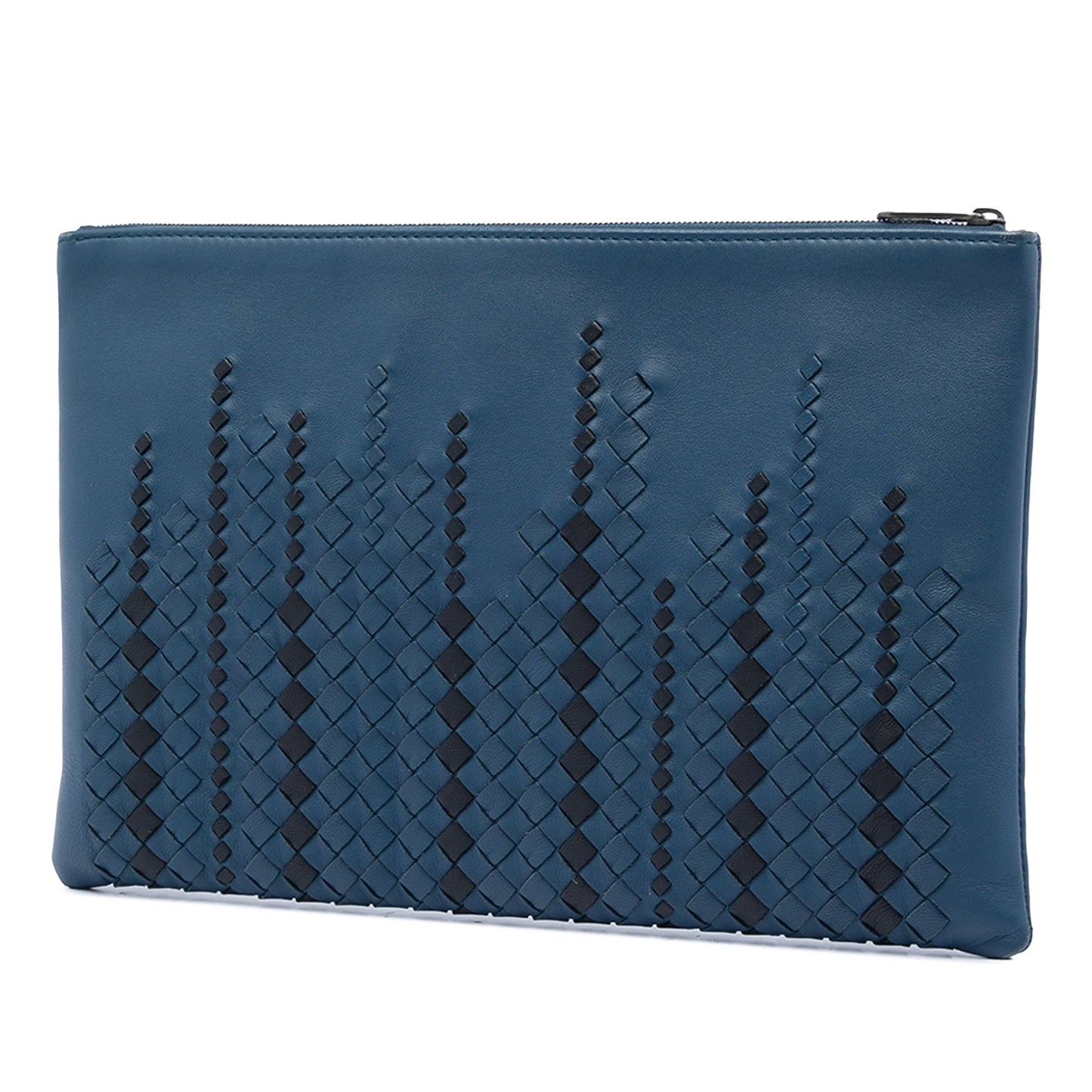 Bottega Veneta Bicolor Nappa Intrecciato Clutch