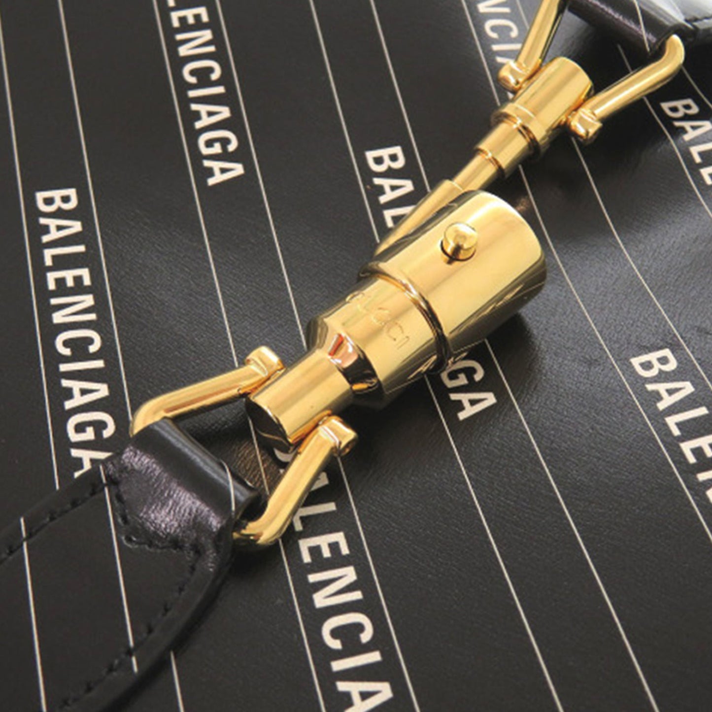 Gucci Balenciaga The Hacker Project Medium Calfskin Jackie 1961 Crossbody