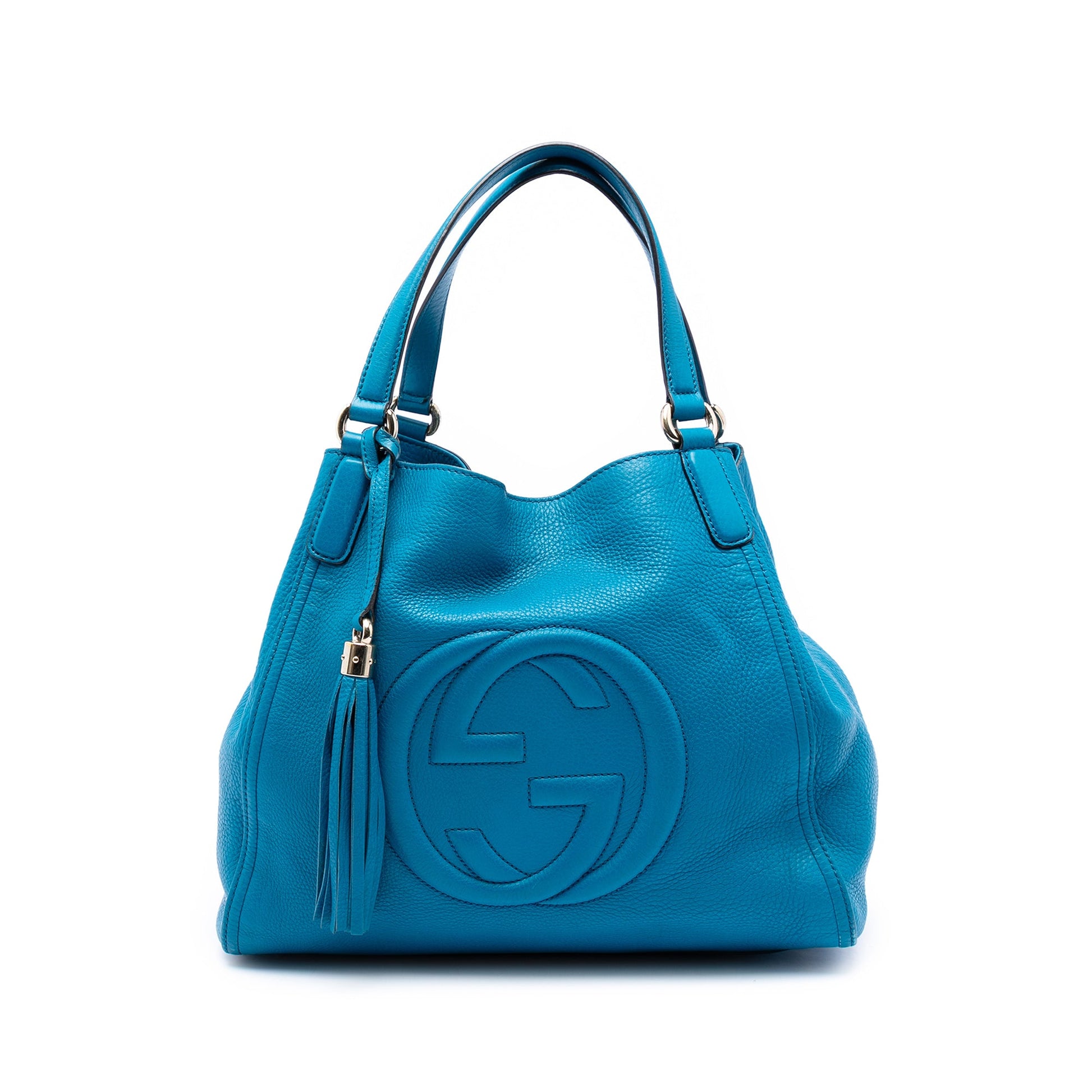 Gucci Medium Leather Soho Cellarius Tote
