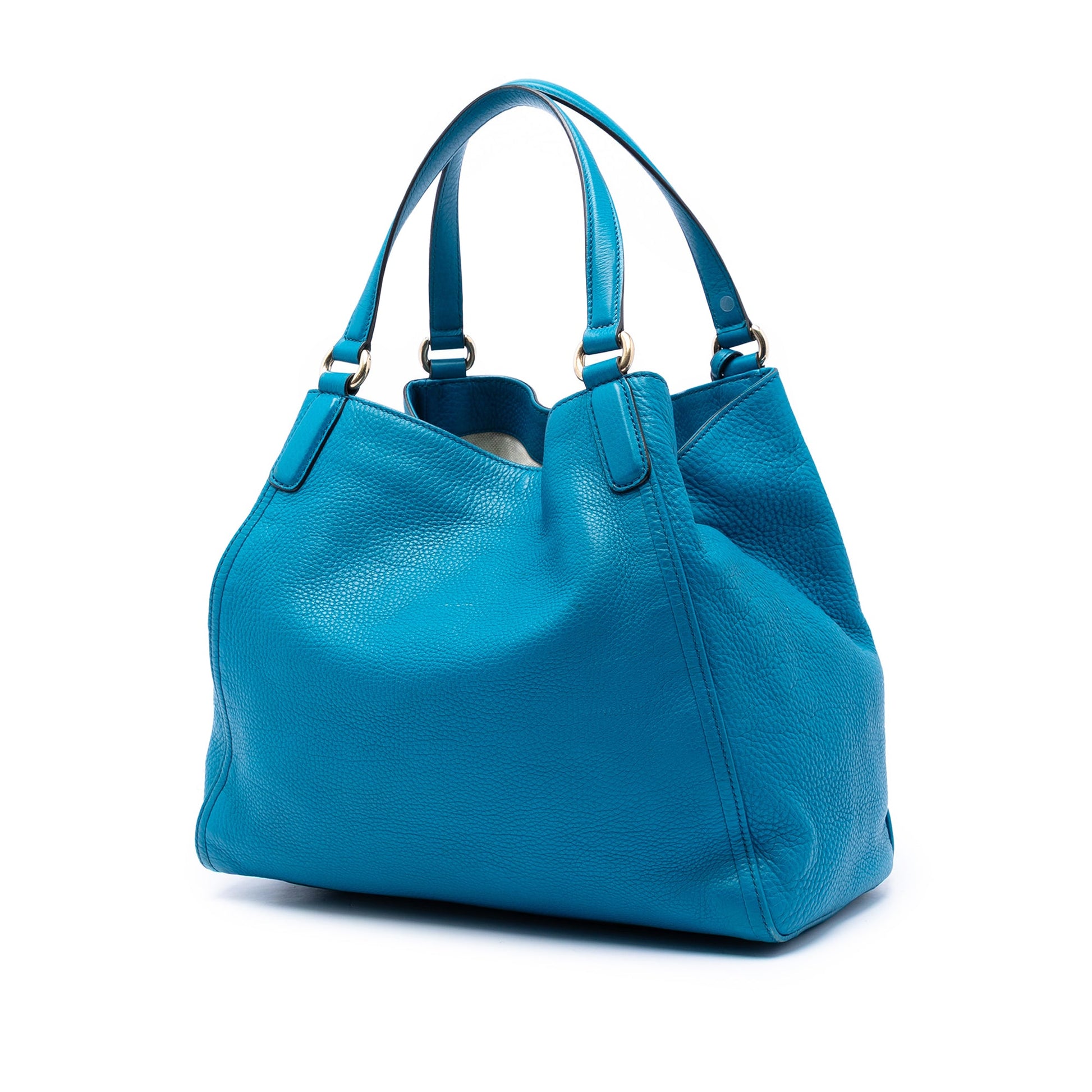 Gucci Medium Leather Soho Cellarius Tote