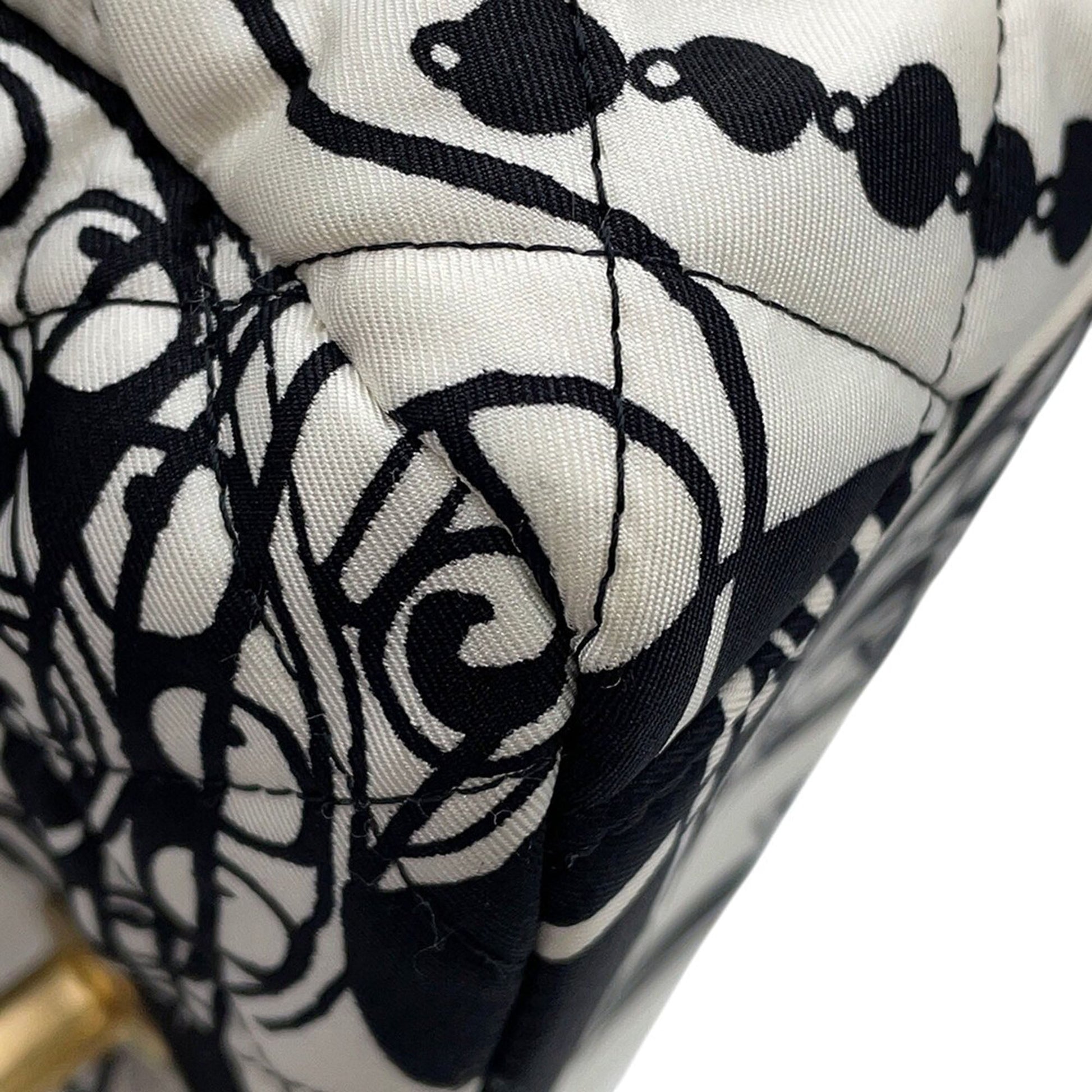 Chanel Mini Printed Canvas Deer Coco Flap