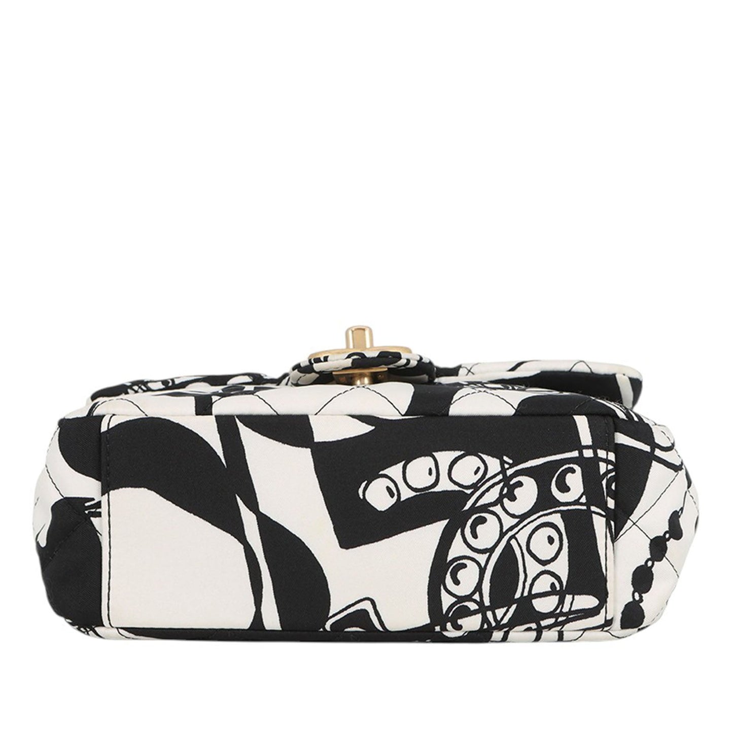 Chanel Mini Printed Canvas Deer Coco Flap