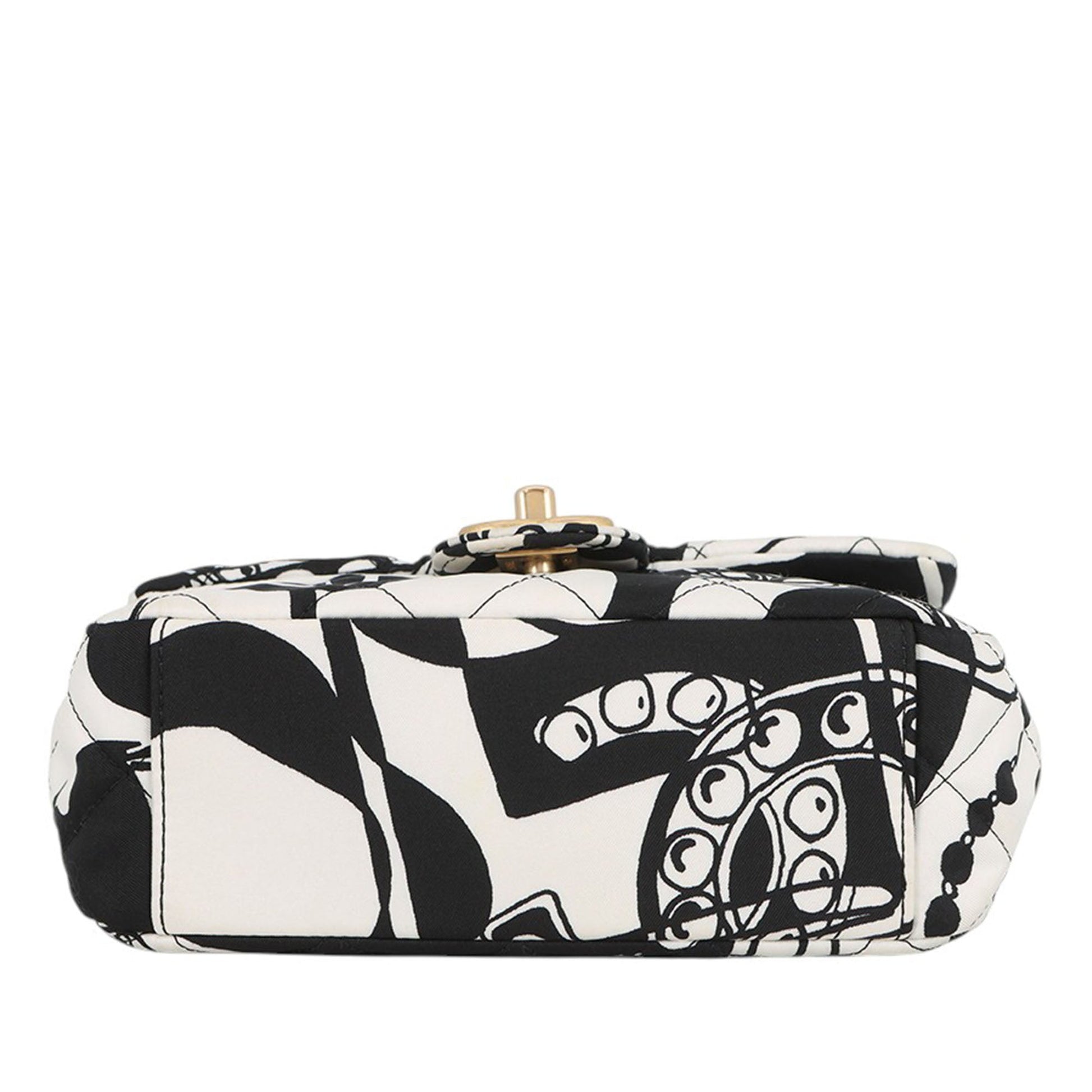 Chanel Mini Printed Canvas Deer Coco Flap
