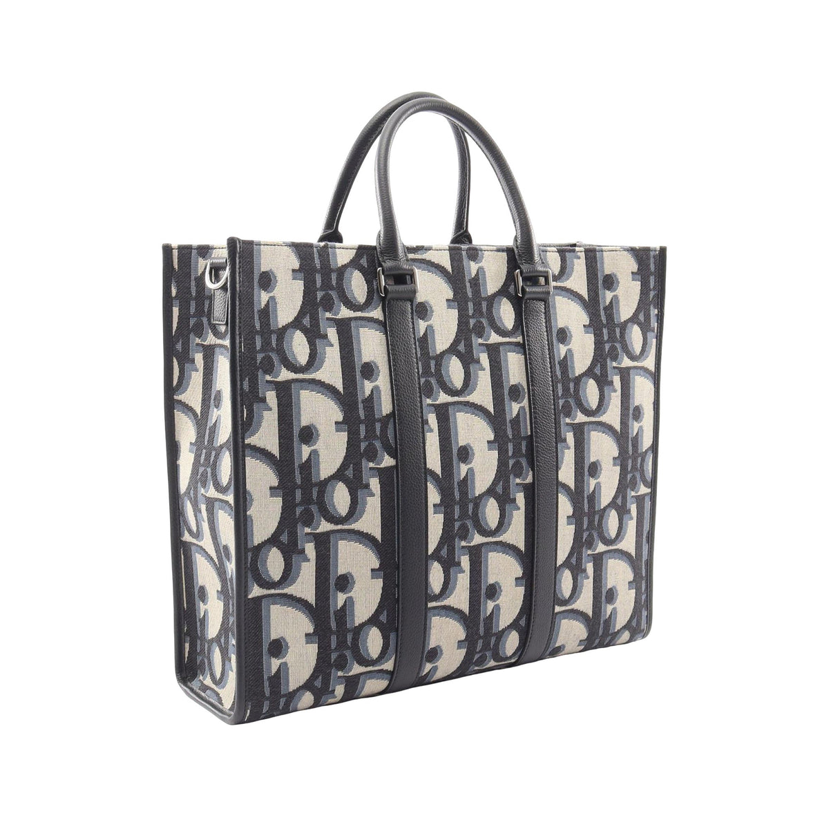 Dior Maxi Oblique Canvas East West Tote