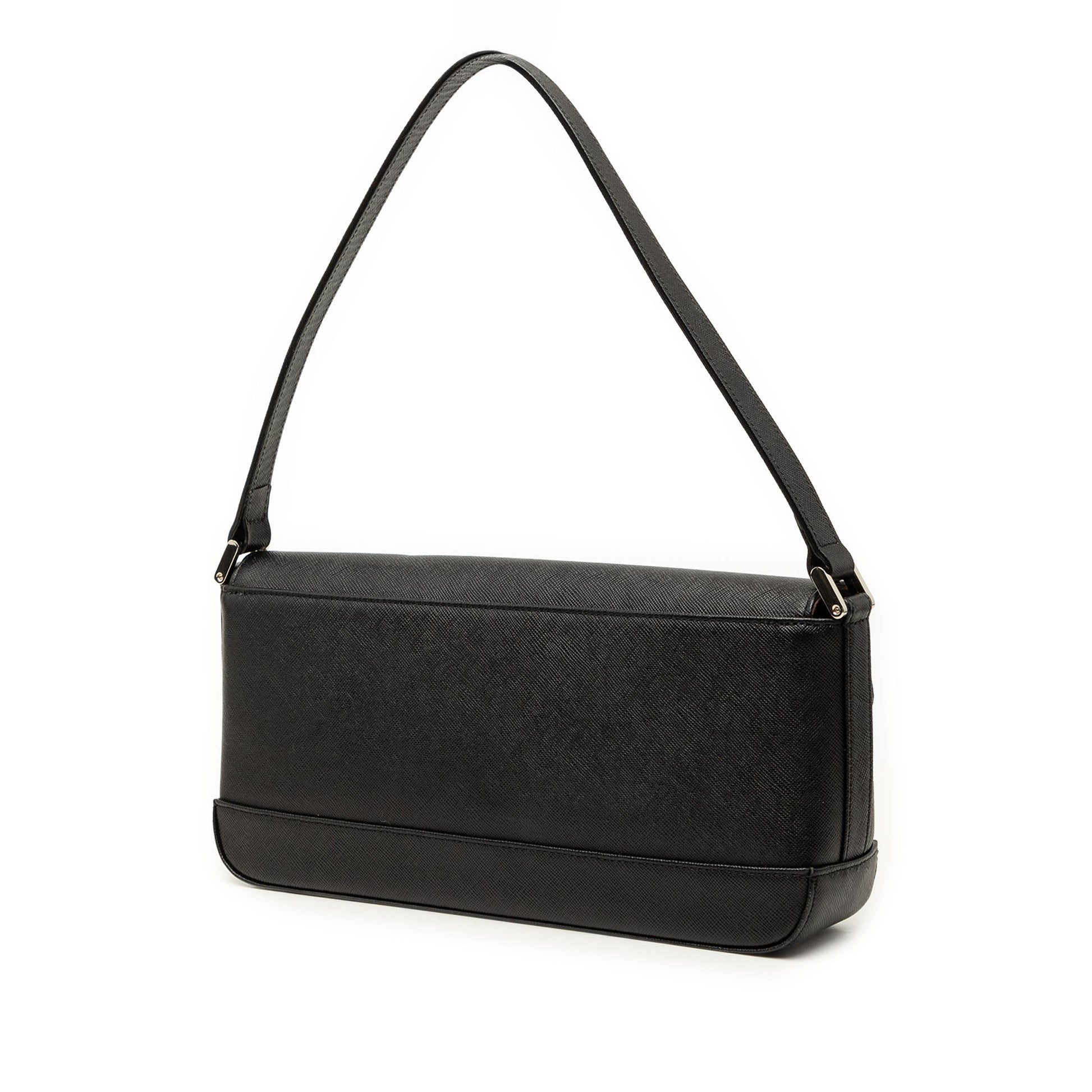 Burberry Leather Flap Shoulder Bag
