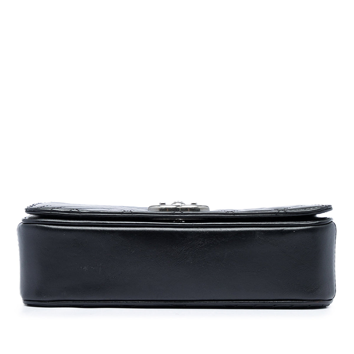 Chanel Small Quilted Aged Calfskin Coco Boy Flap — Black