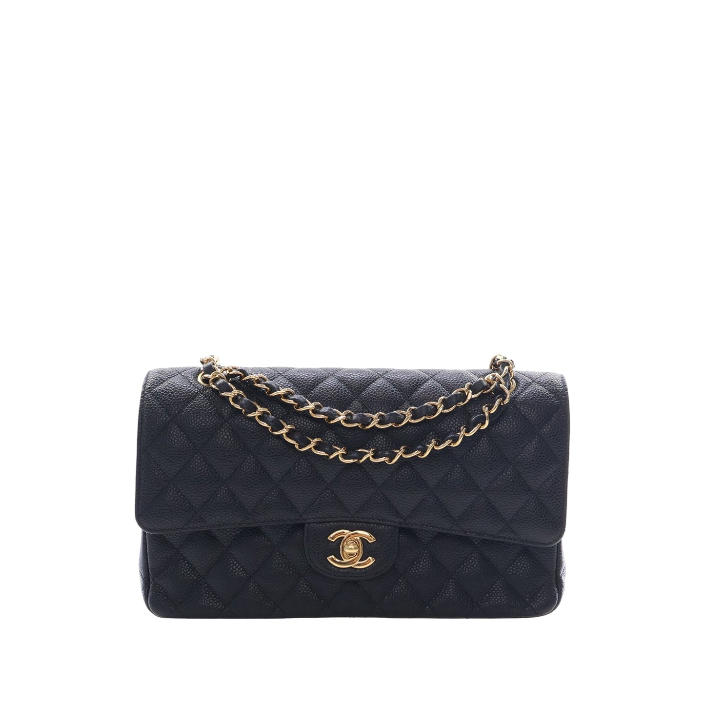 Chanel Medium Classic Caviar Double Flap