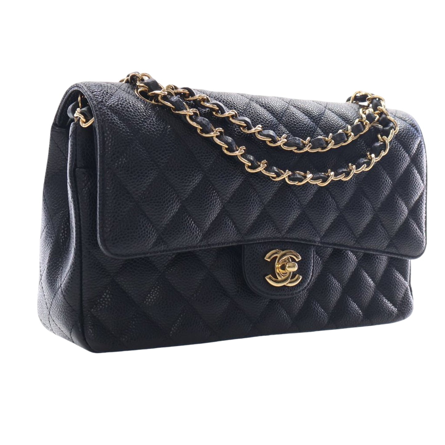 Chanel Medium Classic Caviar Double Flap