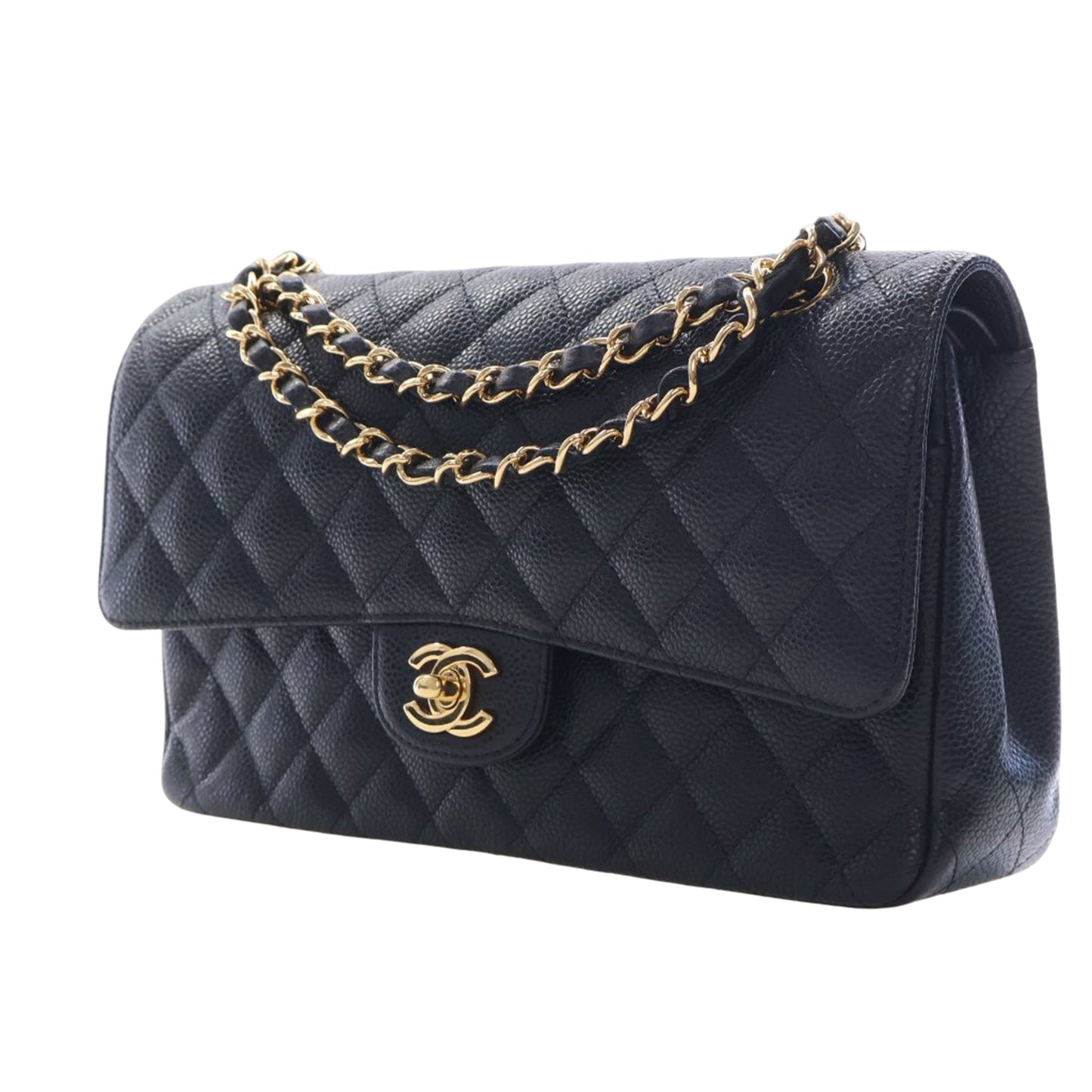 Chanel Medium Classic Caviar Double Flap