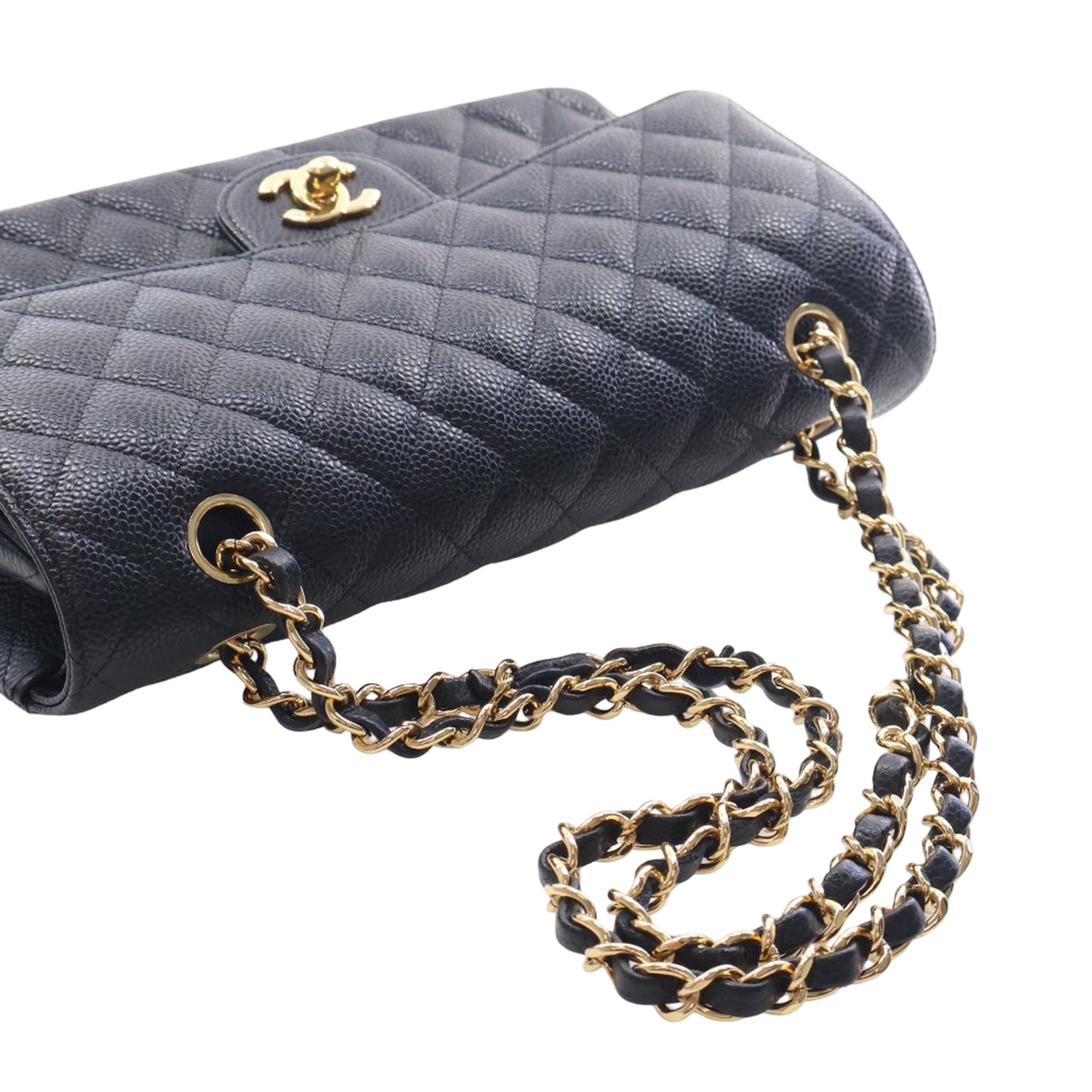 Chanel Medium Classic Caviar Double Flap
