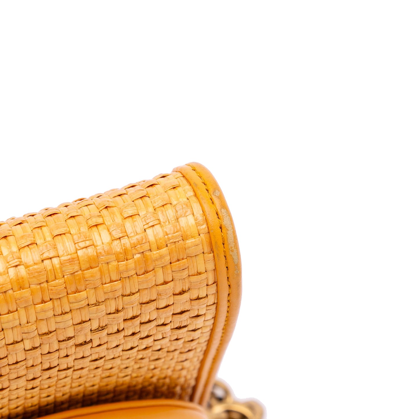 Gucci Raffia Horsebit 1955 Chain Crossbody
