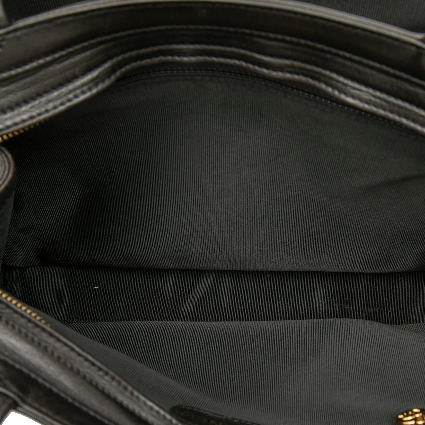 Chanel CC Lambskin Front Zip Pocket Tote