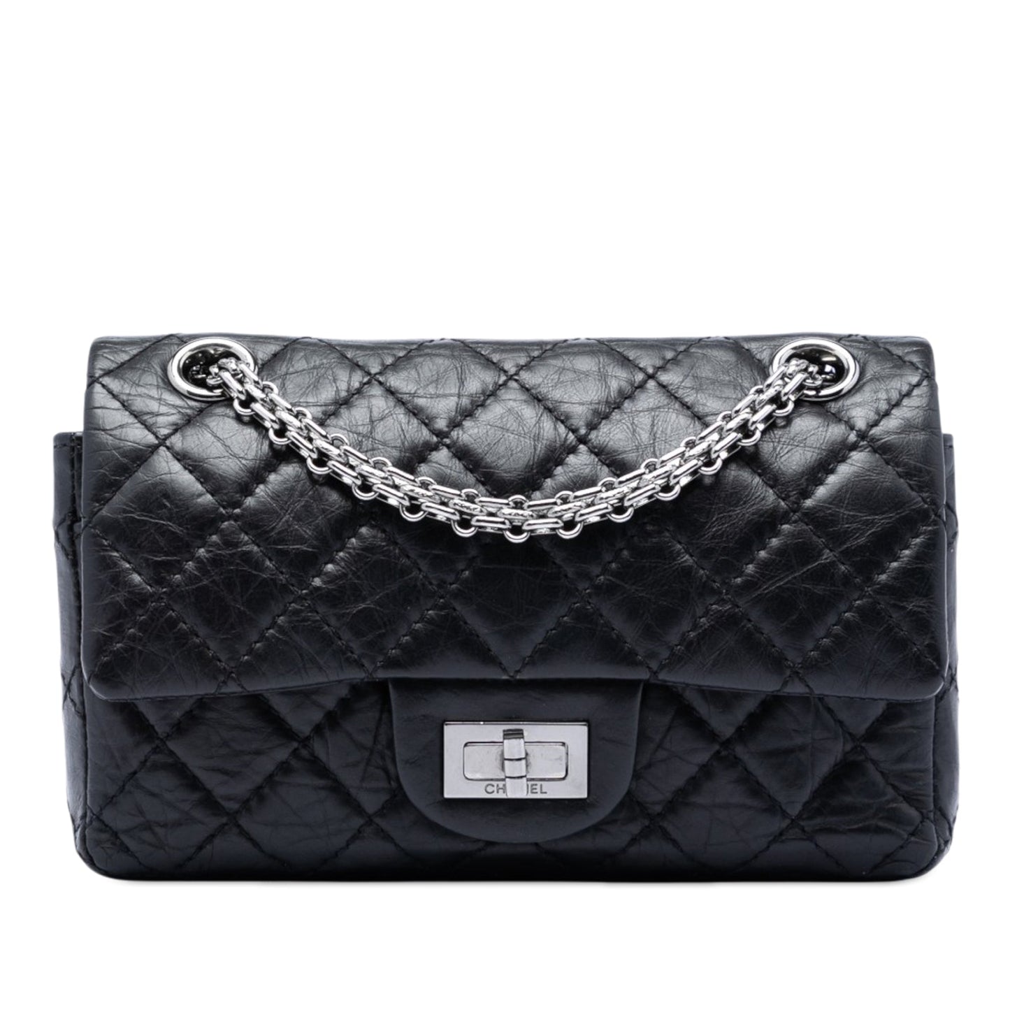Chanel Quilted Aged Calfskin Reissue 2.55 Double Flap 224