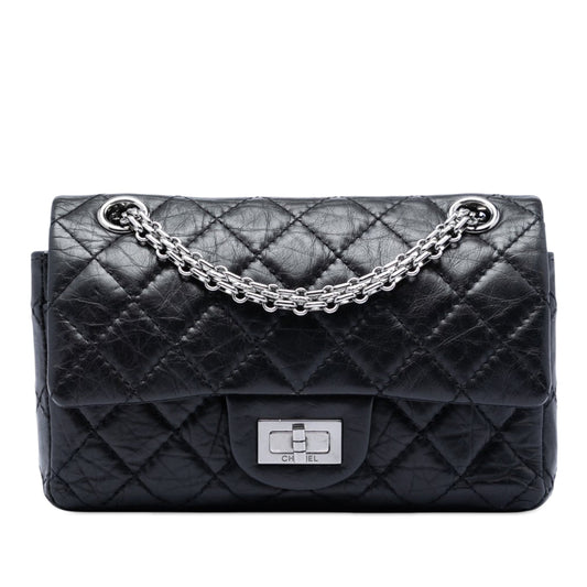 Chanel Quilted Aged Calfskin Reissue 2.55 Double Flap 224