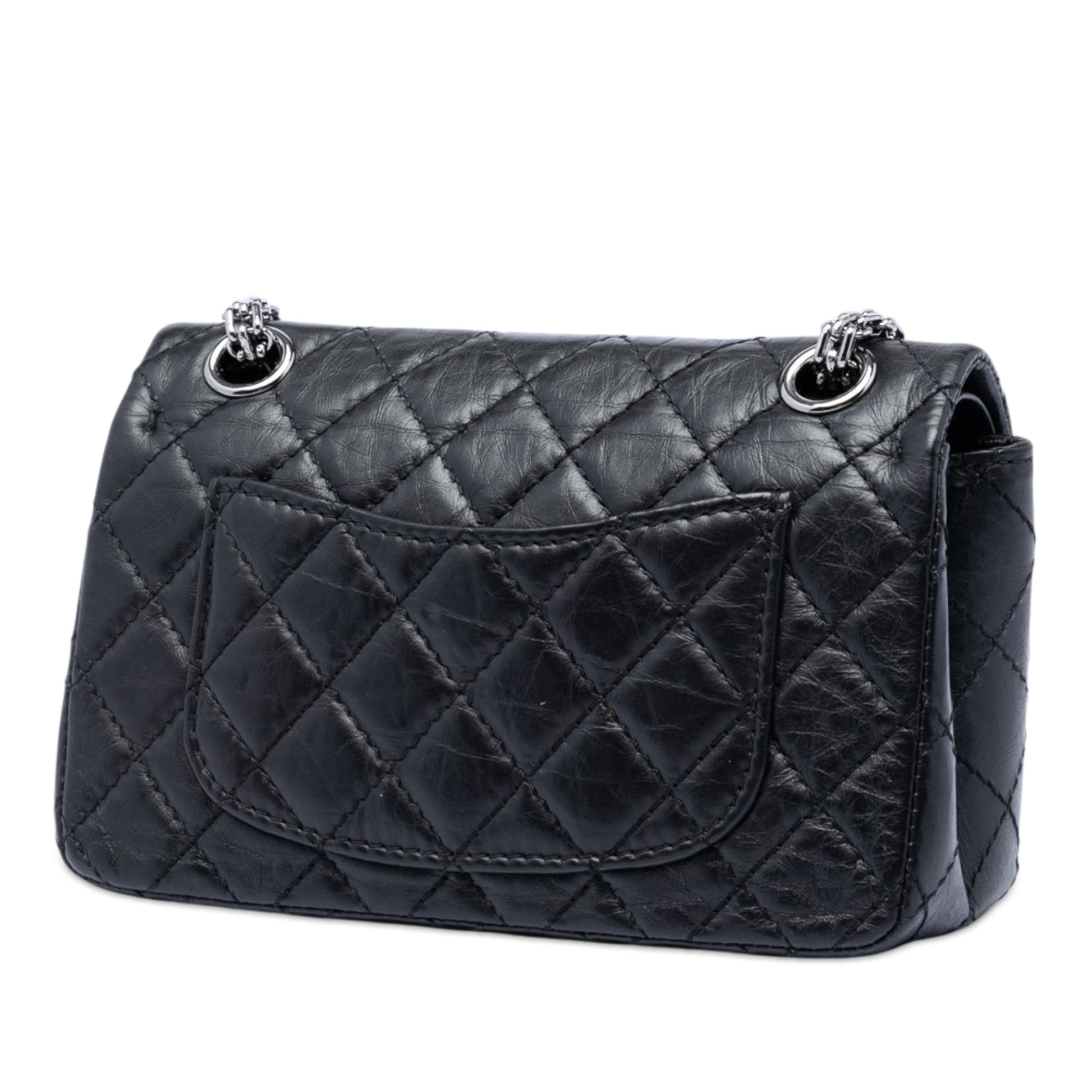 Chanel Quilted Aged Calfskin Reissue 2.55 Double Flap 224