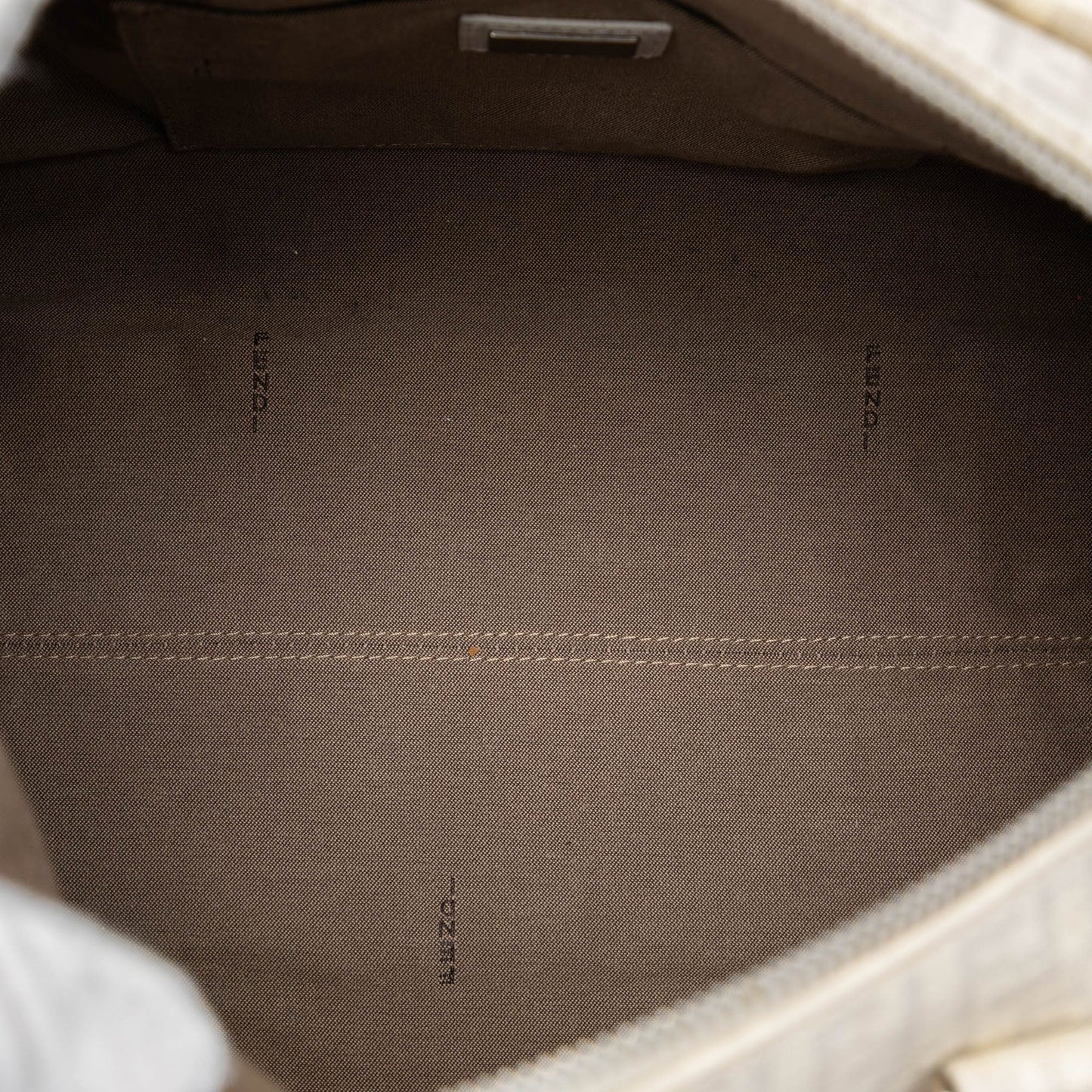 Fendi Zucchino Spalmati Forever Bauletto Boston Bag