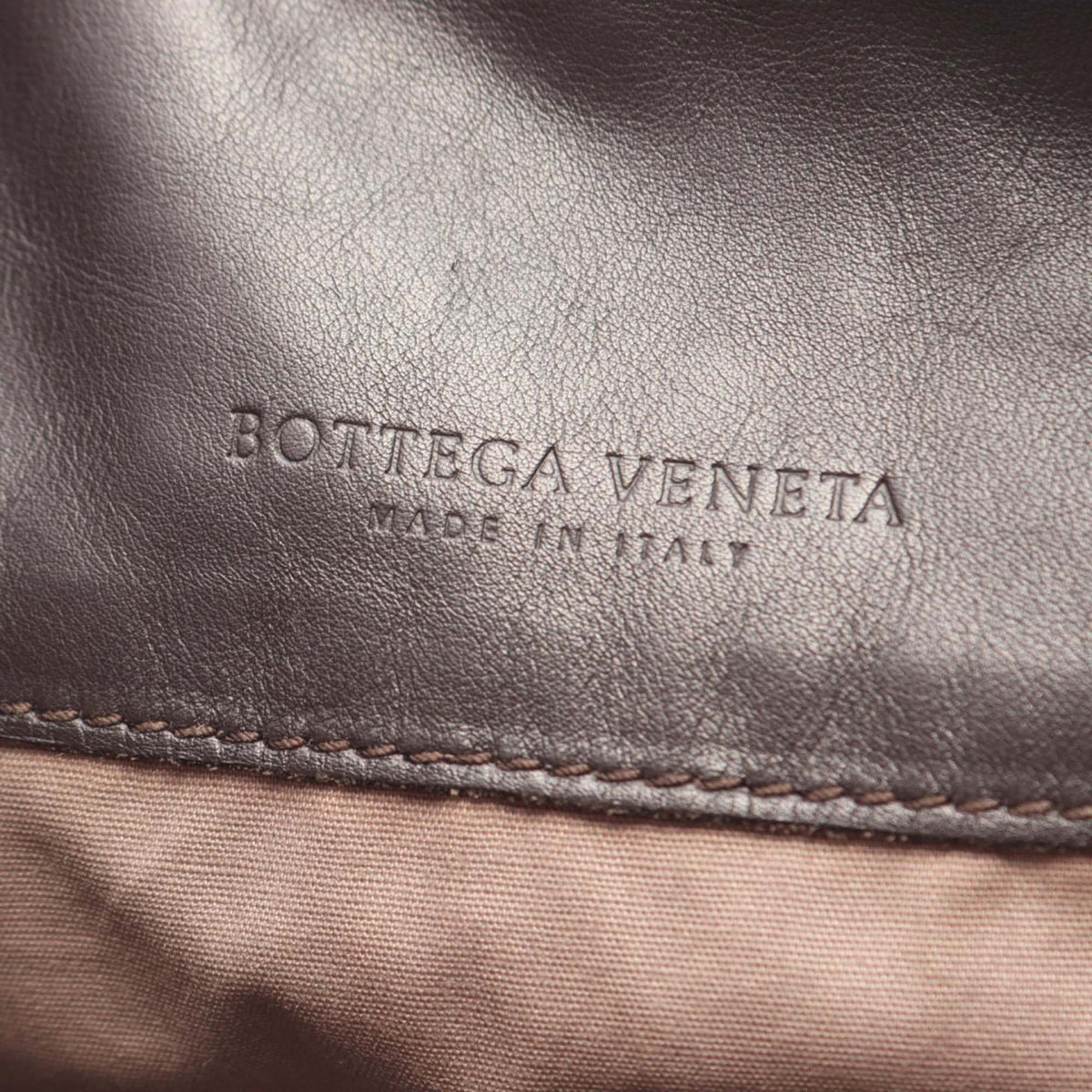 Bottega Veneta Nappa Intrecciato Flap Crossbody — Brown