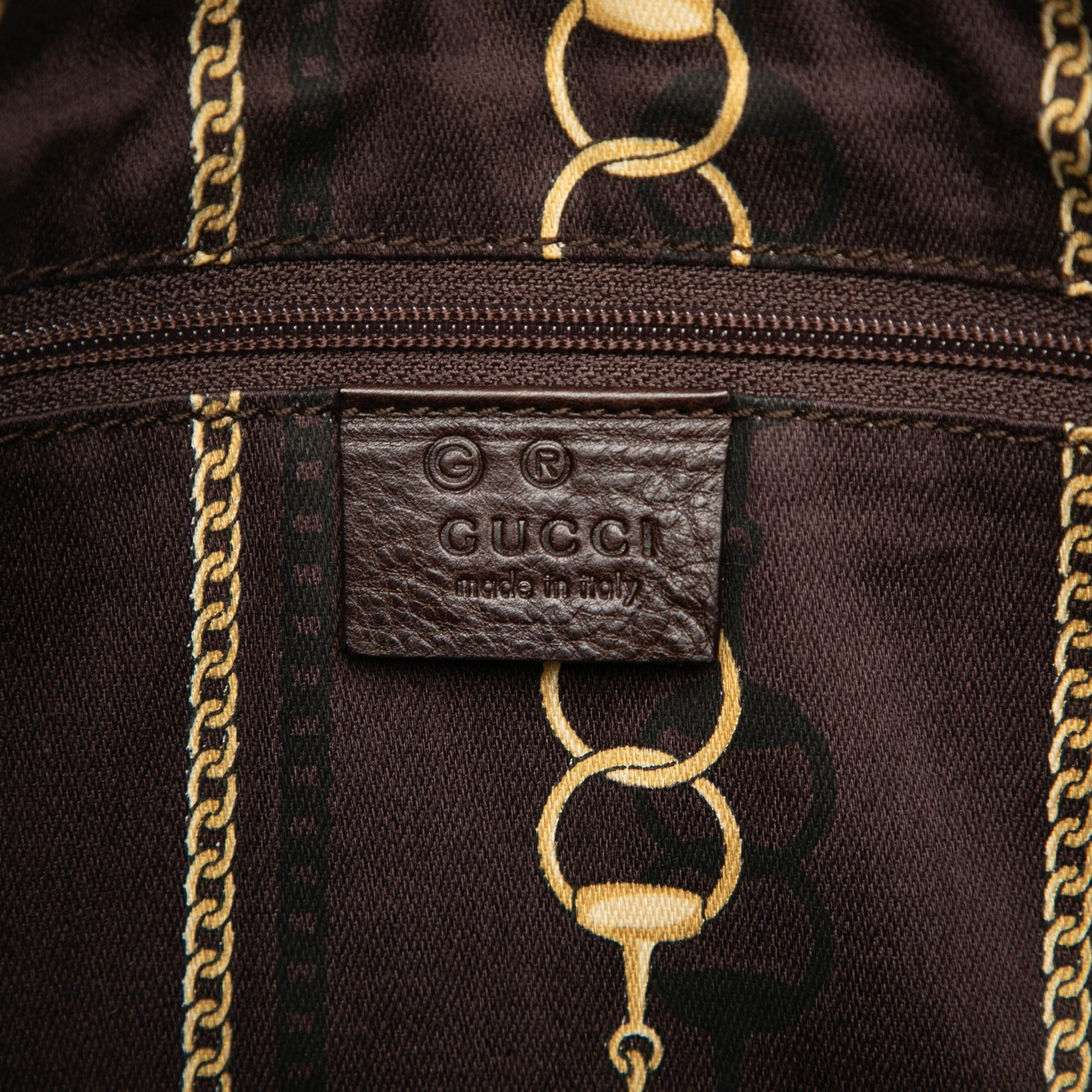 Gucci Canvas Shoulder Bag
