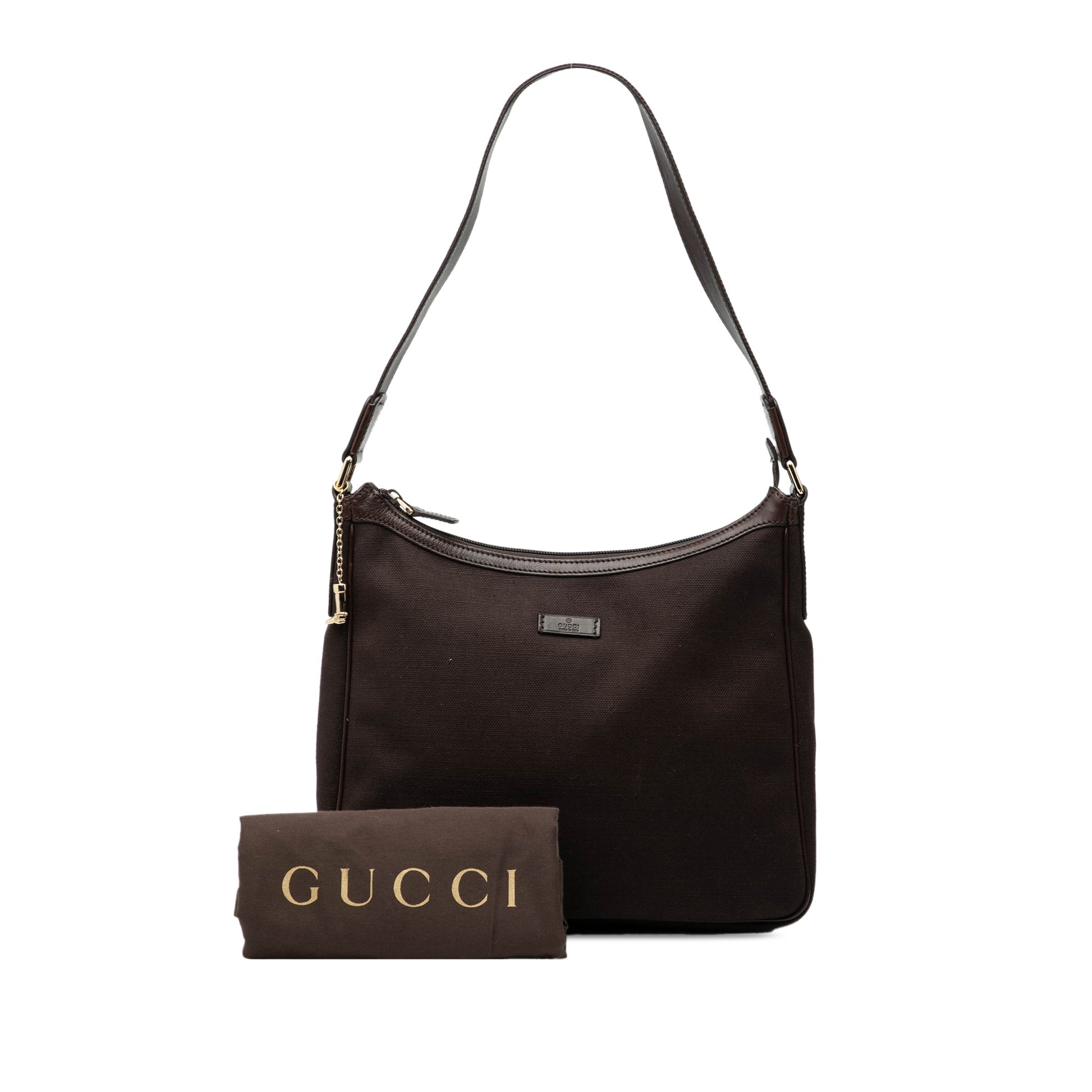 Gucci Canvas Shoulder Bag