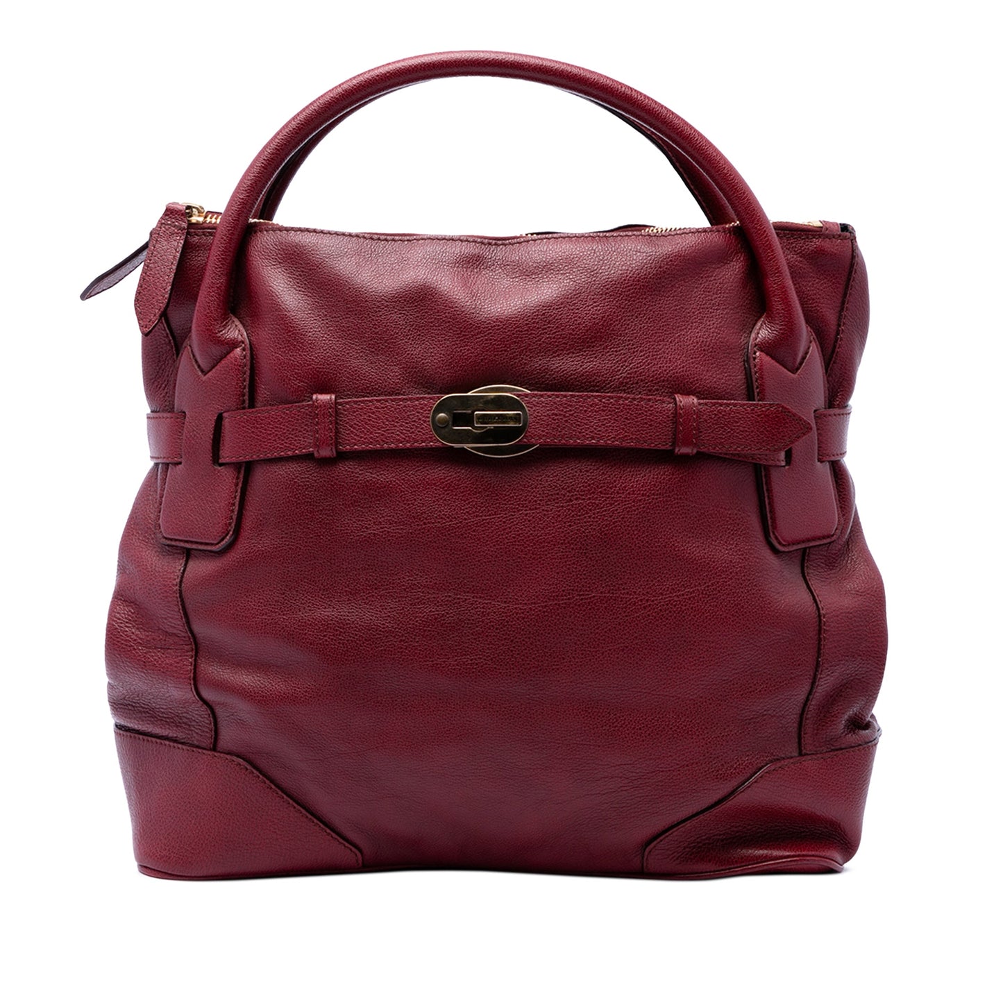 Burberry Leather Bartow Satchel