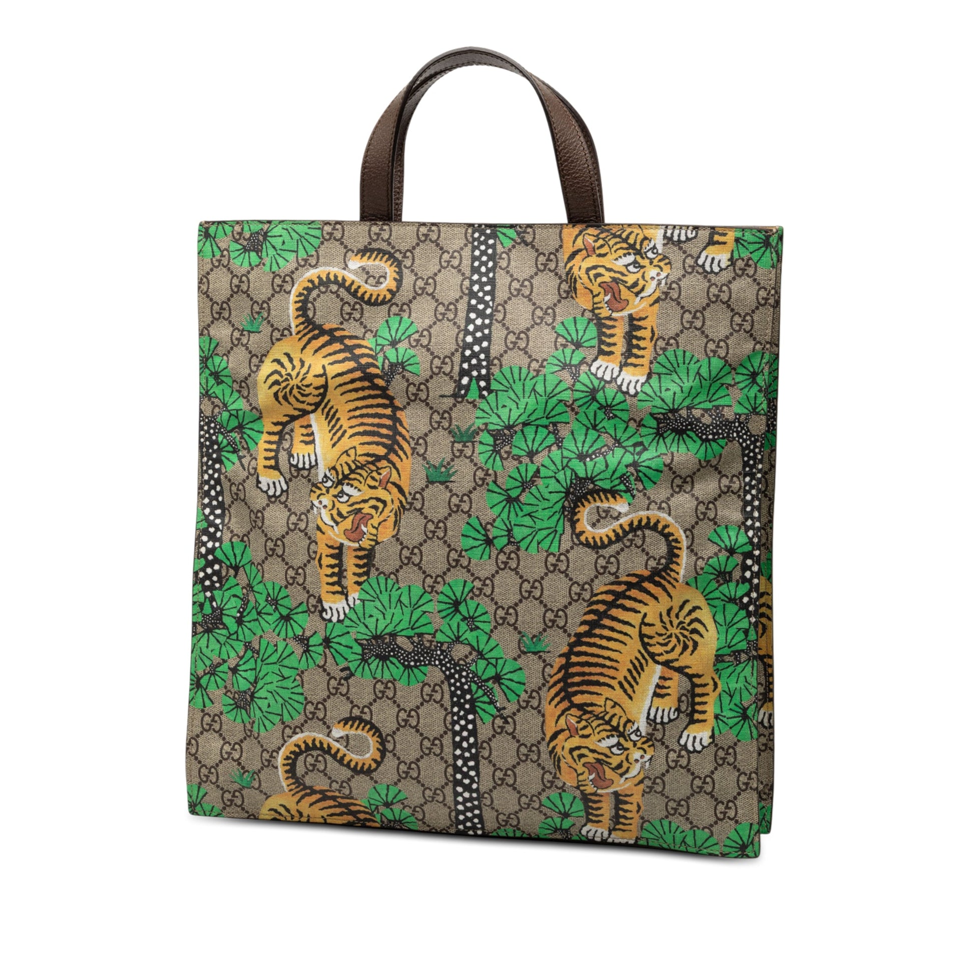 Gucci GG Supreme Bengal Convertible Tote