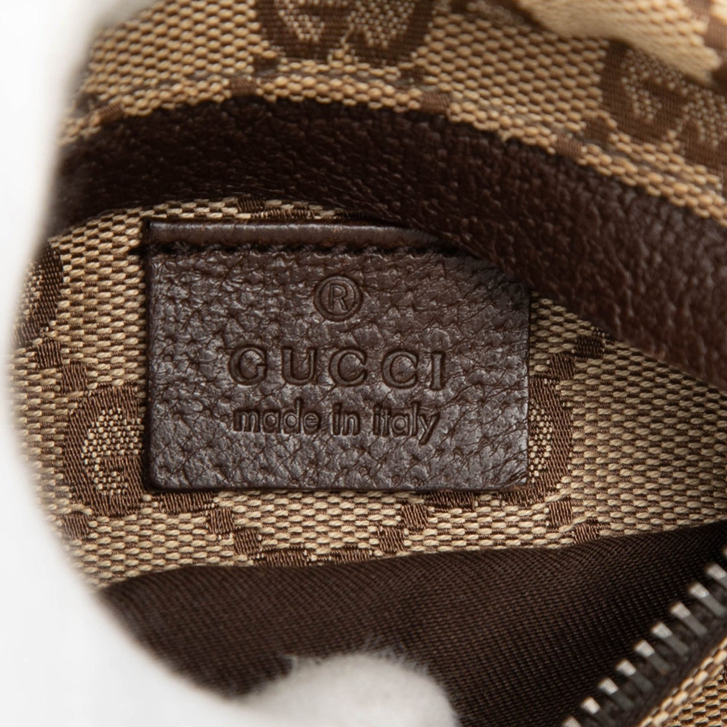 Gucci GG Canvas Web Double Pocket Belt Bag