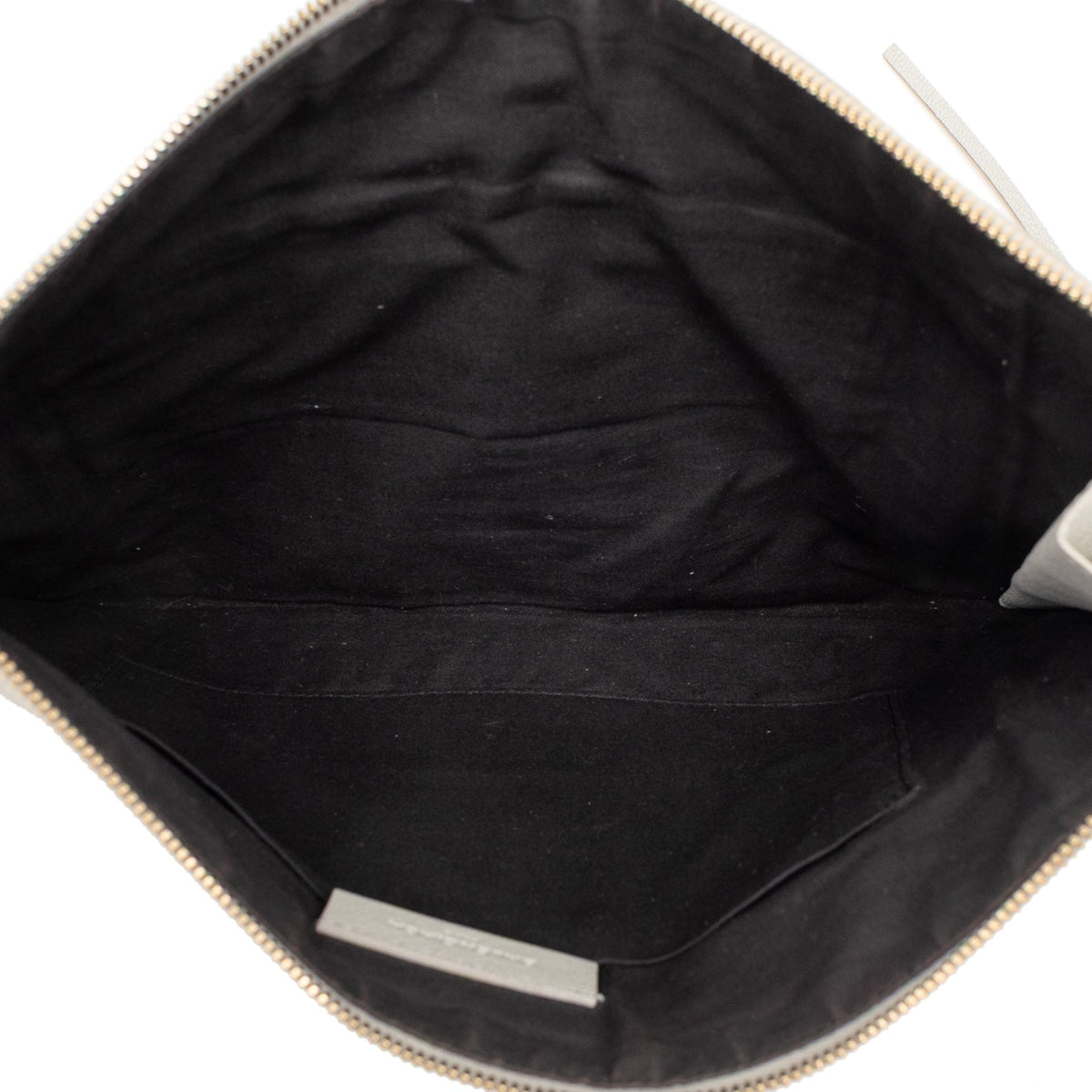 Balenciaga Goatskin Motocross Classic Metallic Edge Clutch