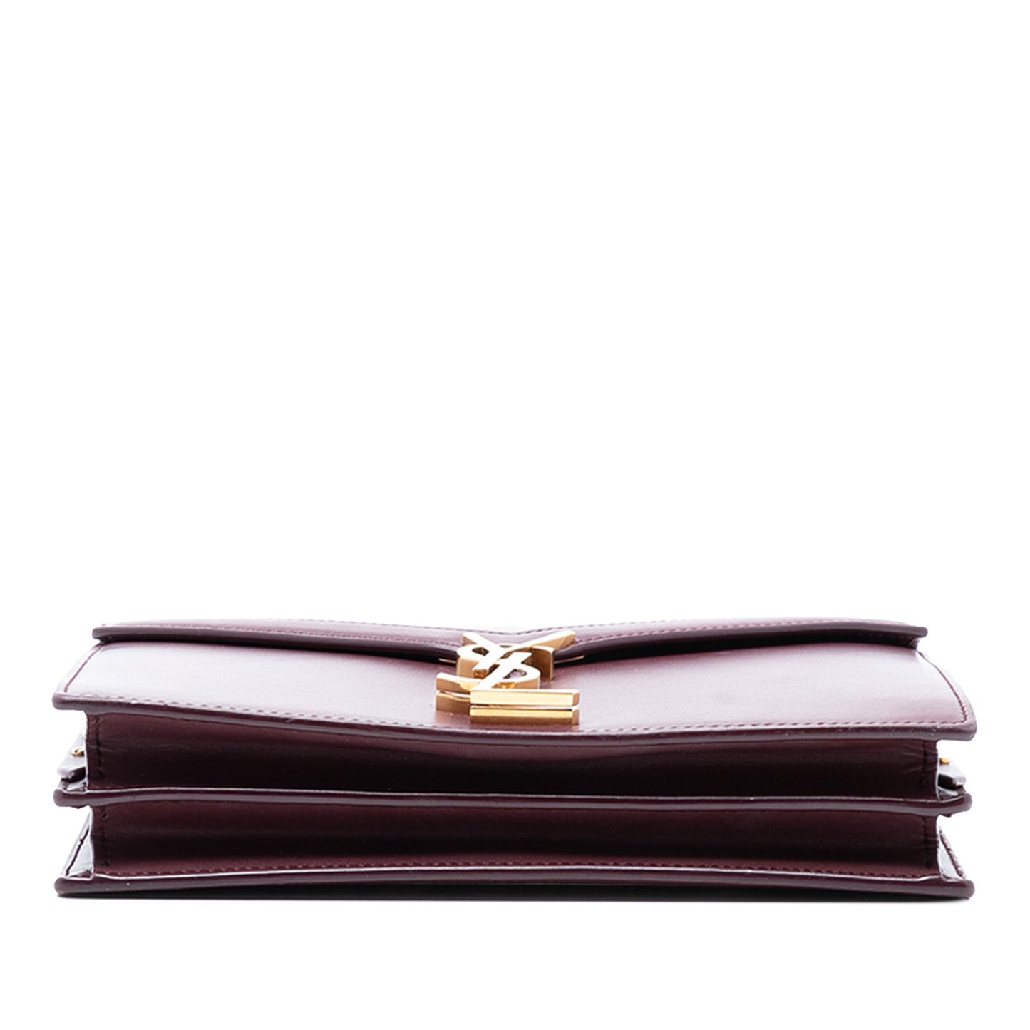 Saint Laurent Smooth Calfskin Monogram Cassandra Clasp Bag