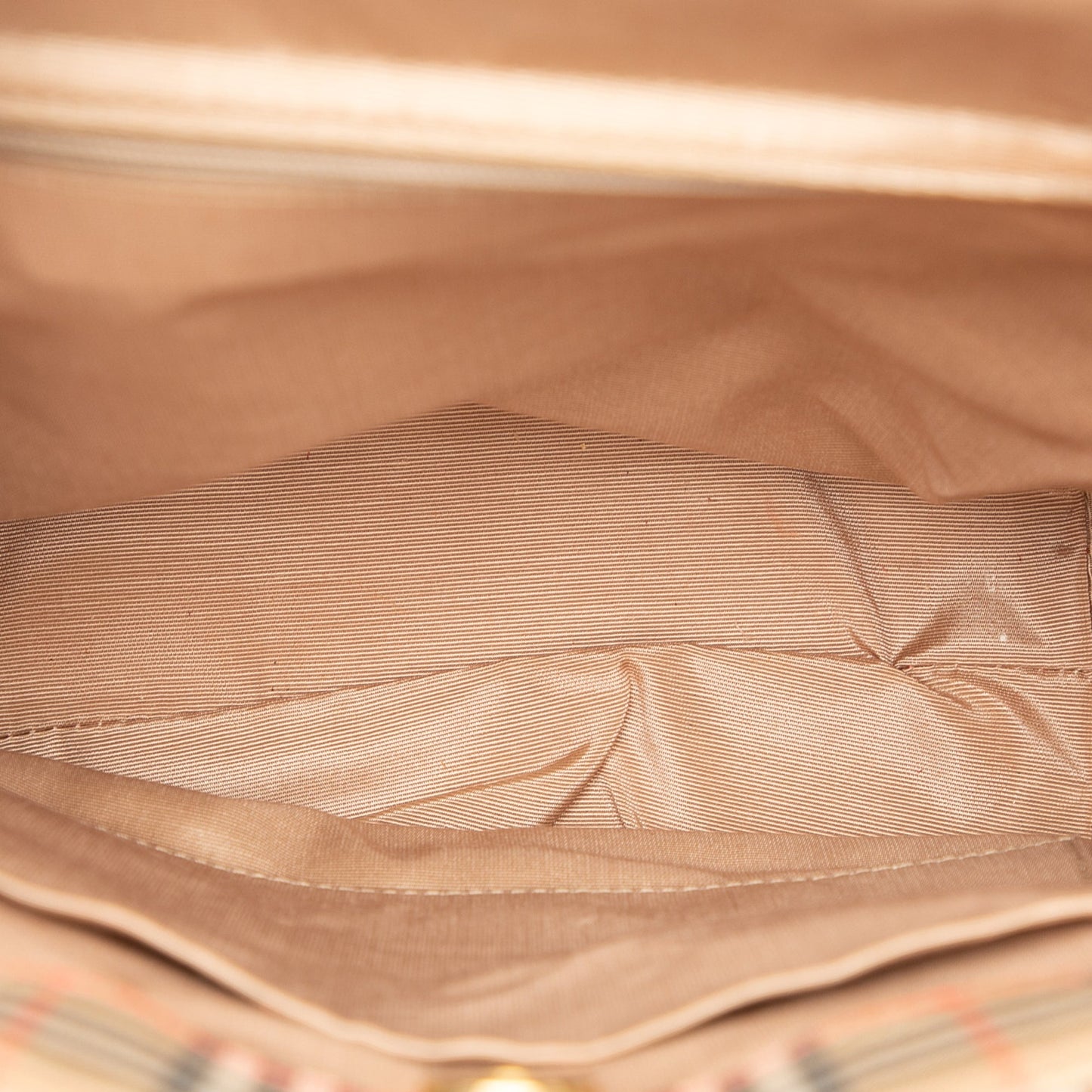 Burberry Haymarket Check Canvas Tote