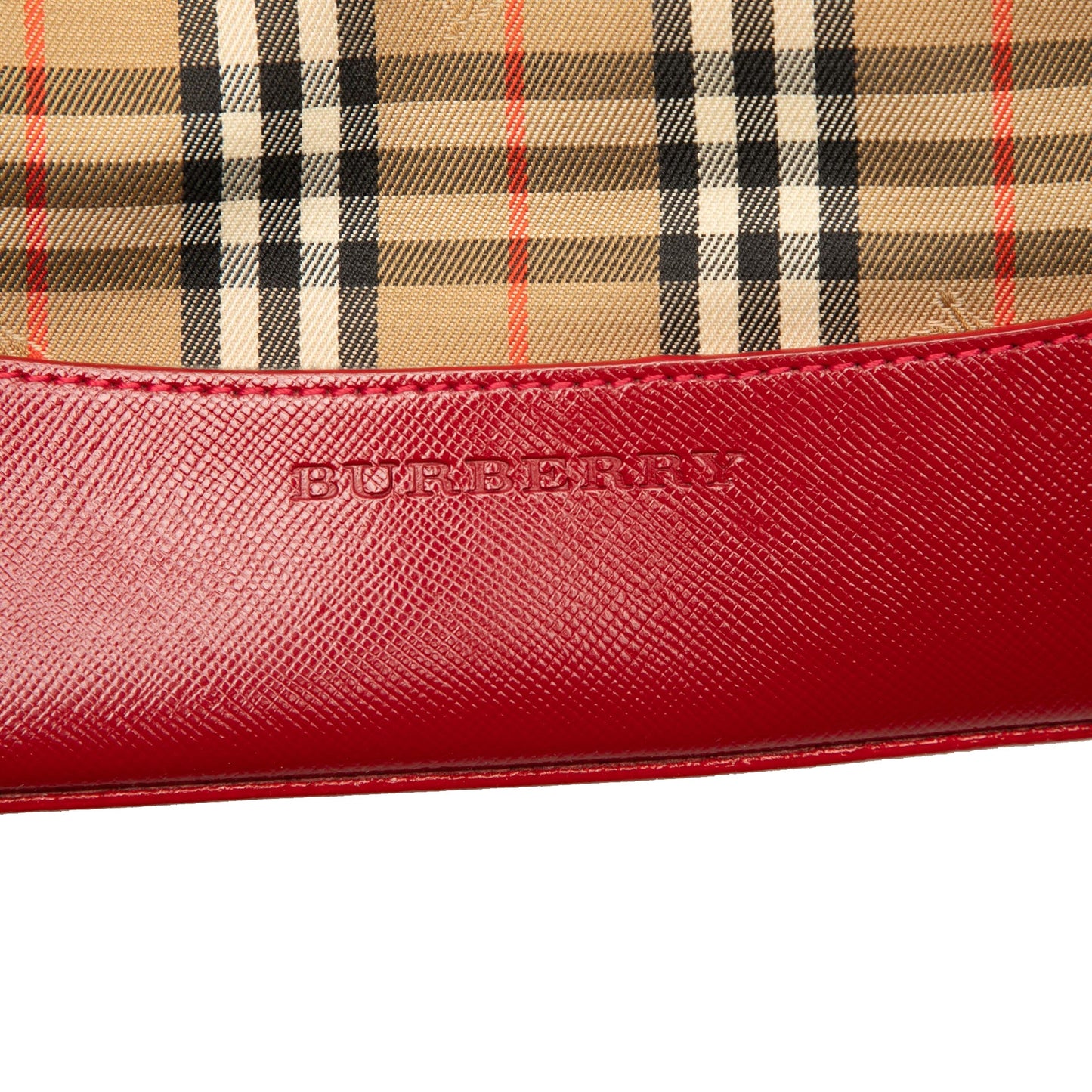 Burberry Haymarket Check Canvas Tote