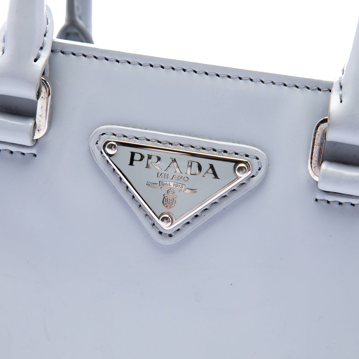 Prada Small Spazzolato Leather Satchel