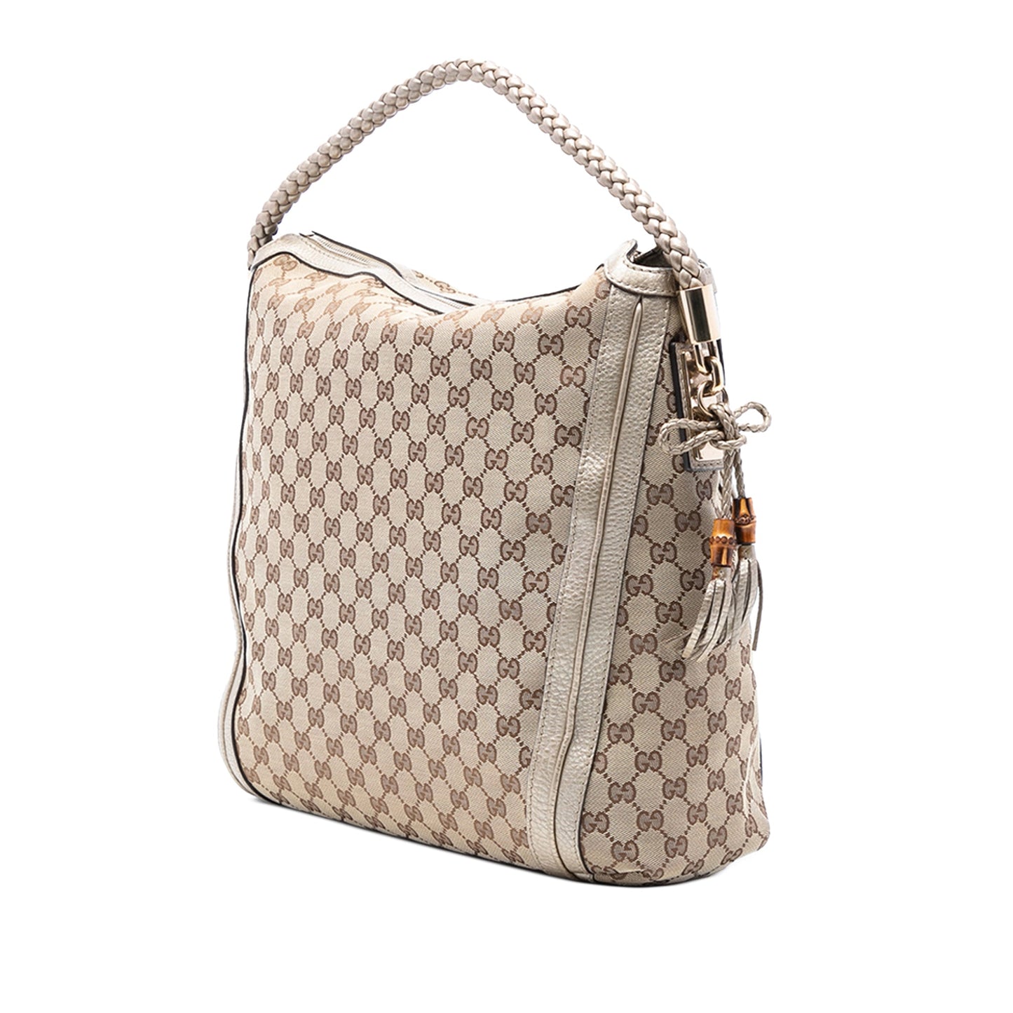 Gucci Large GG Canvas Bella Shoulder Bag