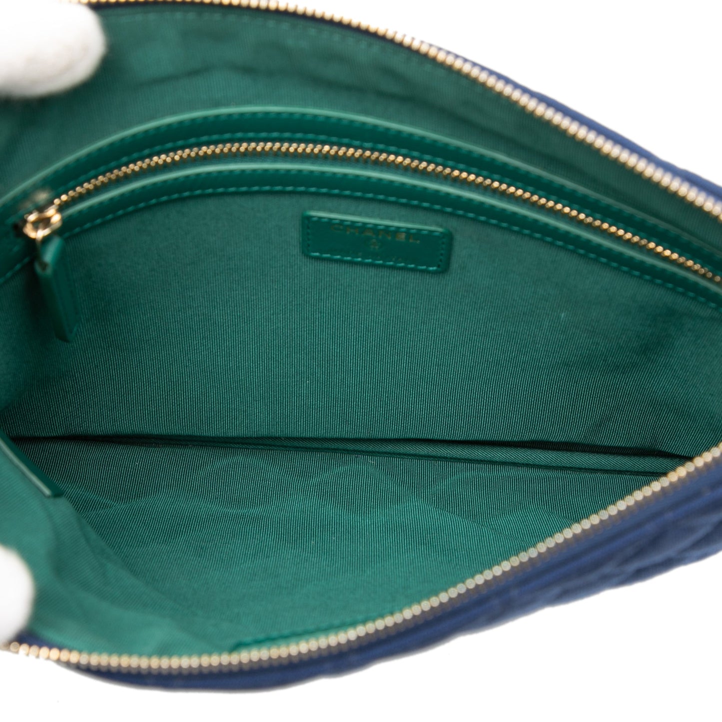 Medium Quilted Jersey O Case Clutch